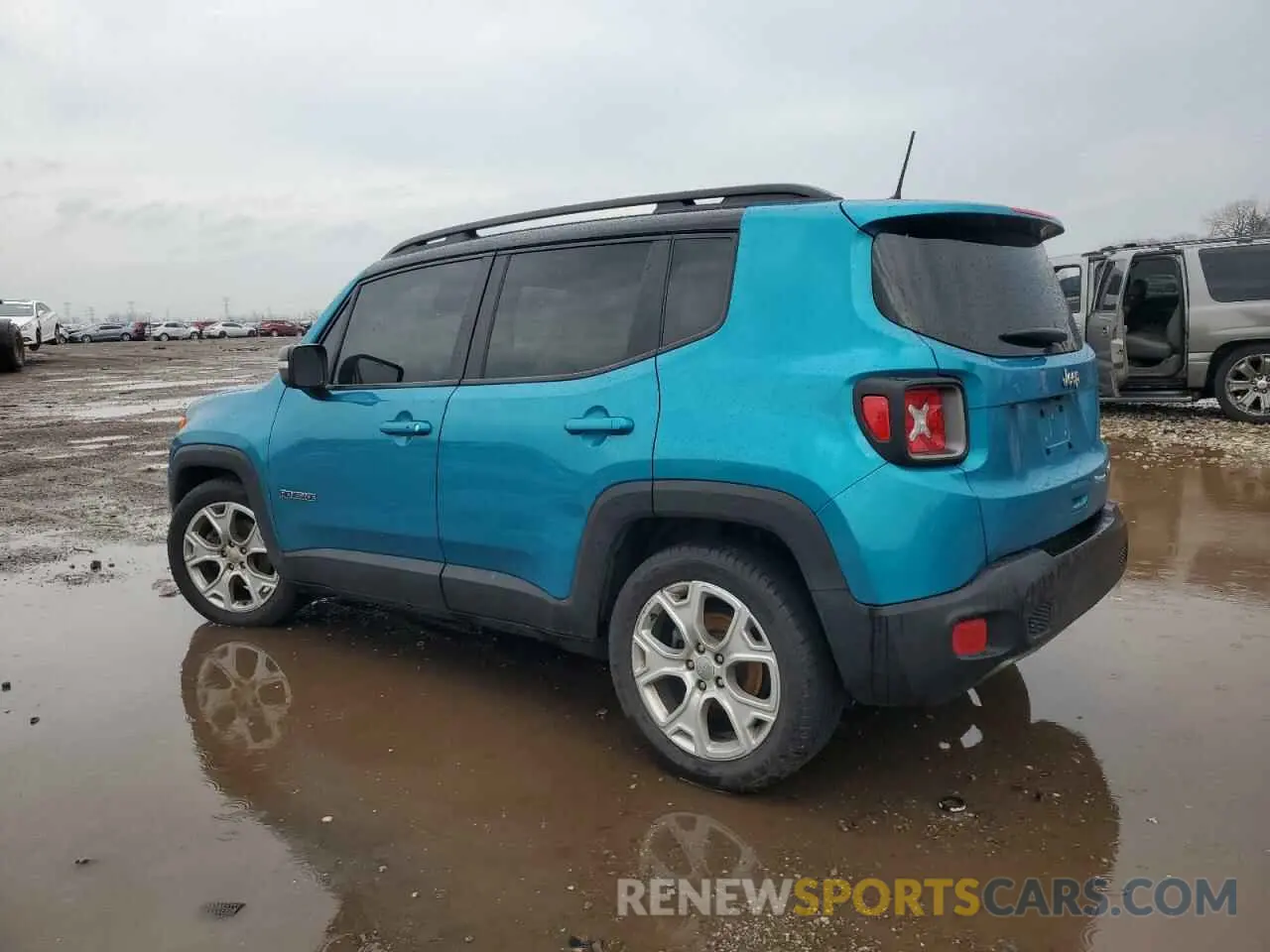 2 Photograph of a damaged car ZACNJAD13LPL76389 JEEP RENEGADE 2020