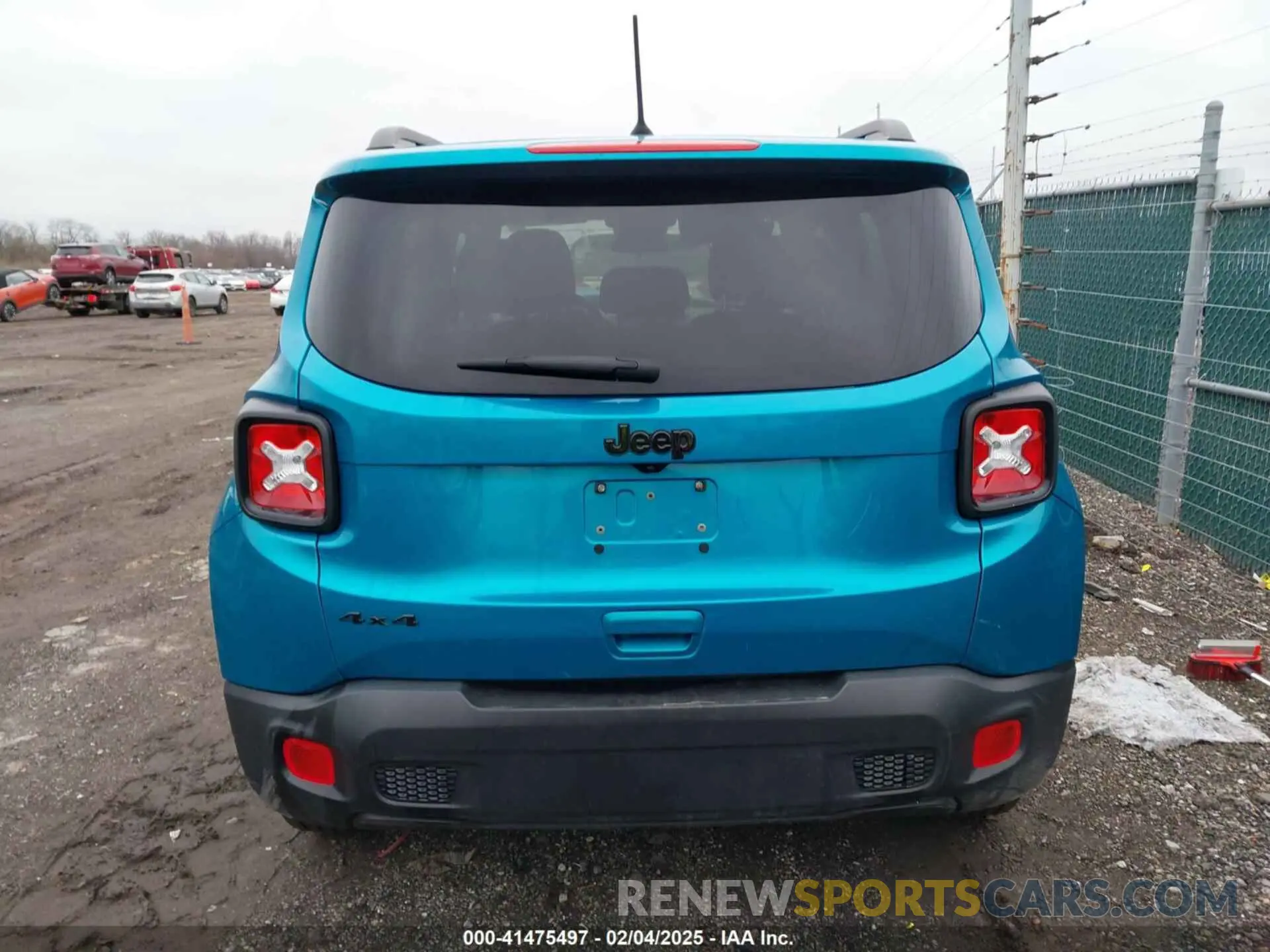 16 Photograph of a damaged car ZACNJBAB0LPL18081 JEEP RENEGADE 2020