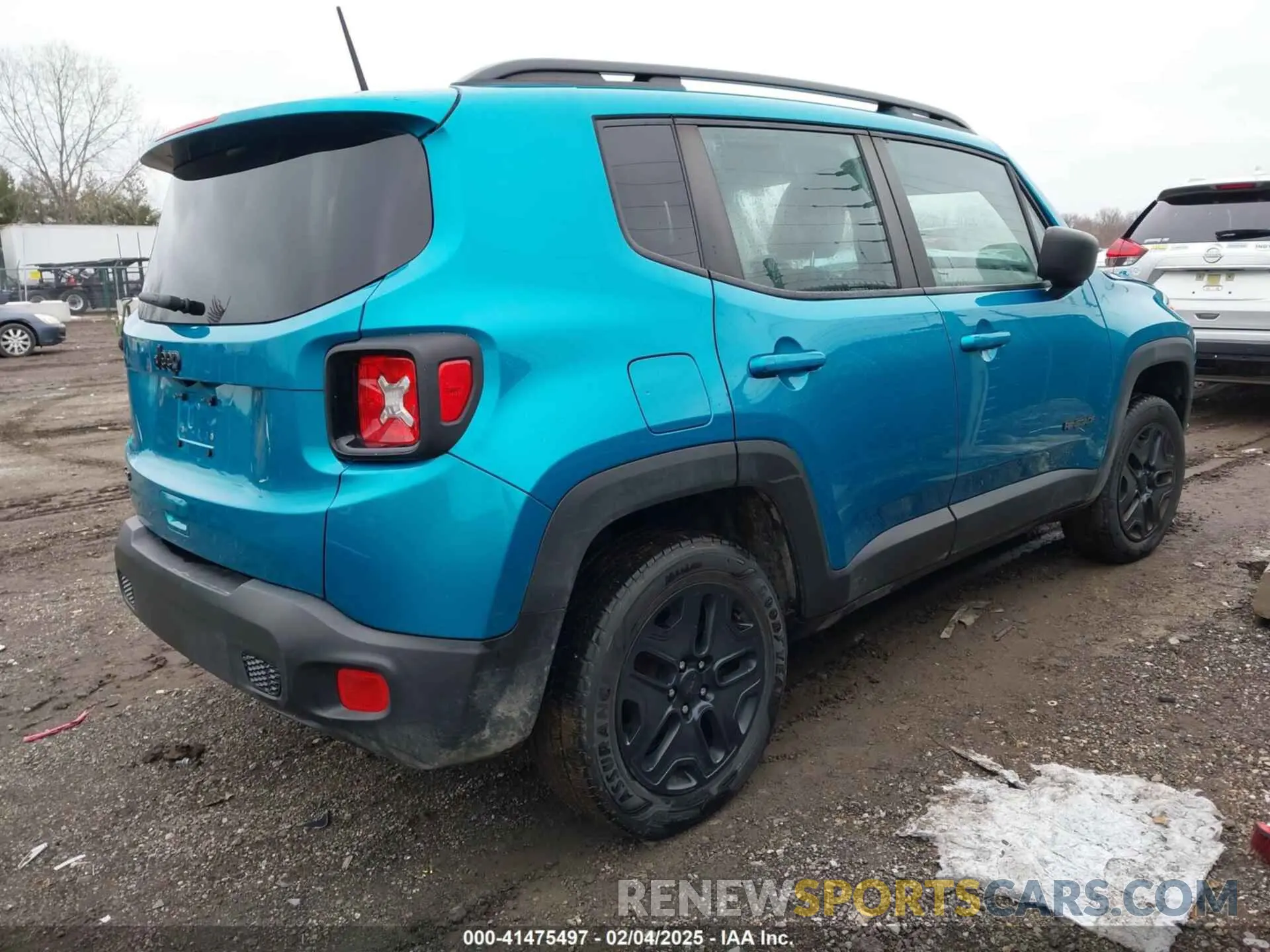 4 Photograph of a damaged car ZACNJBAB0LPL18081 JEEP RENEGADE 2020