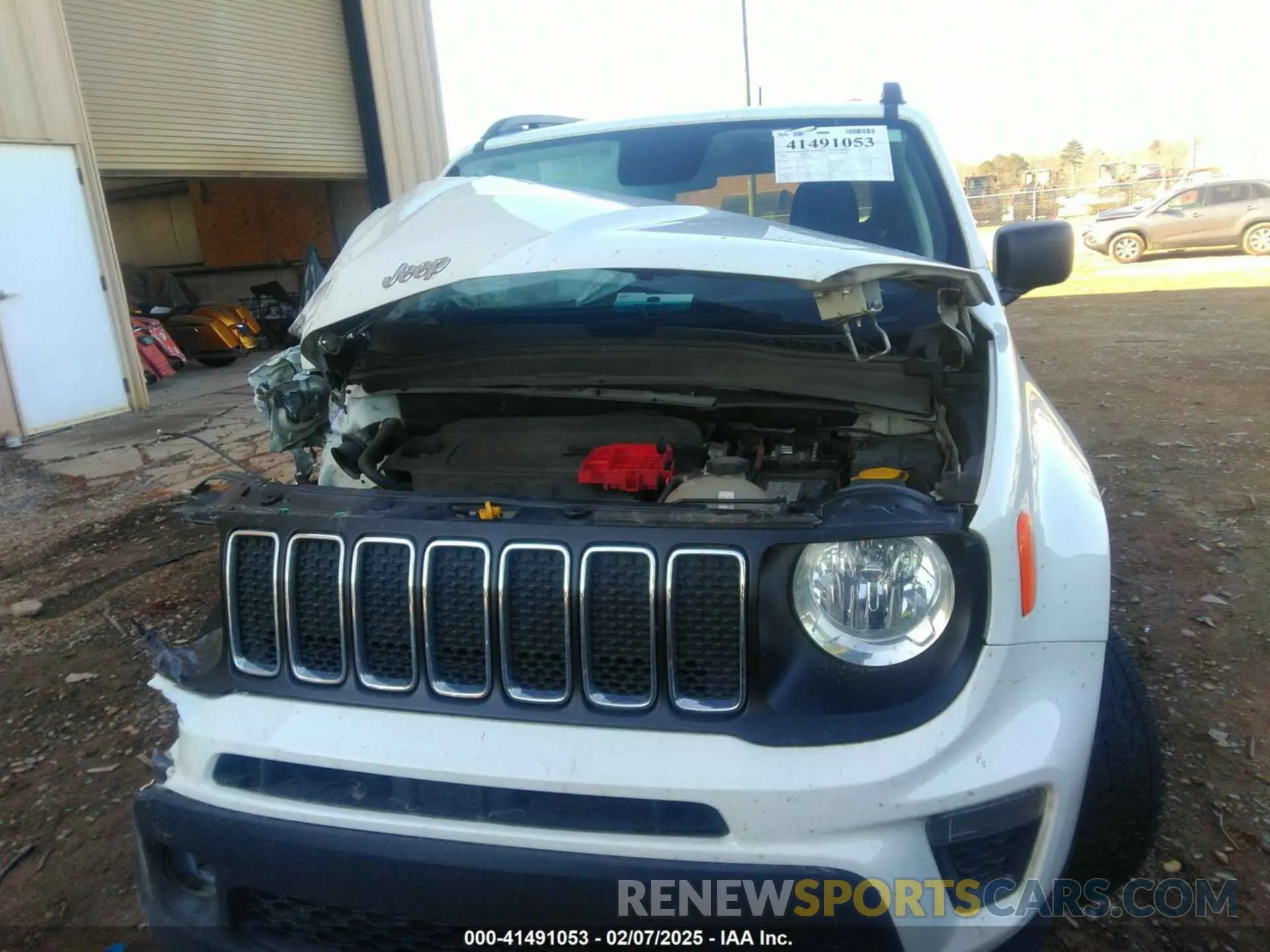 12 Photograph of a damaged car ZACNJBAB1LPL03878 JEEP RENEGADE 2020