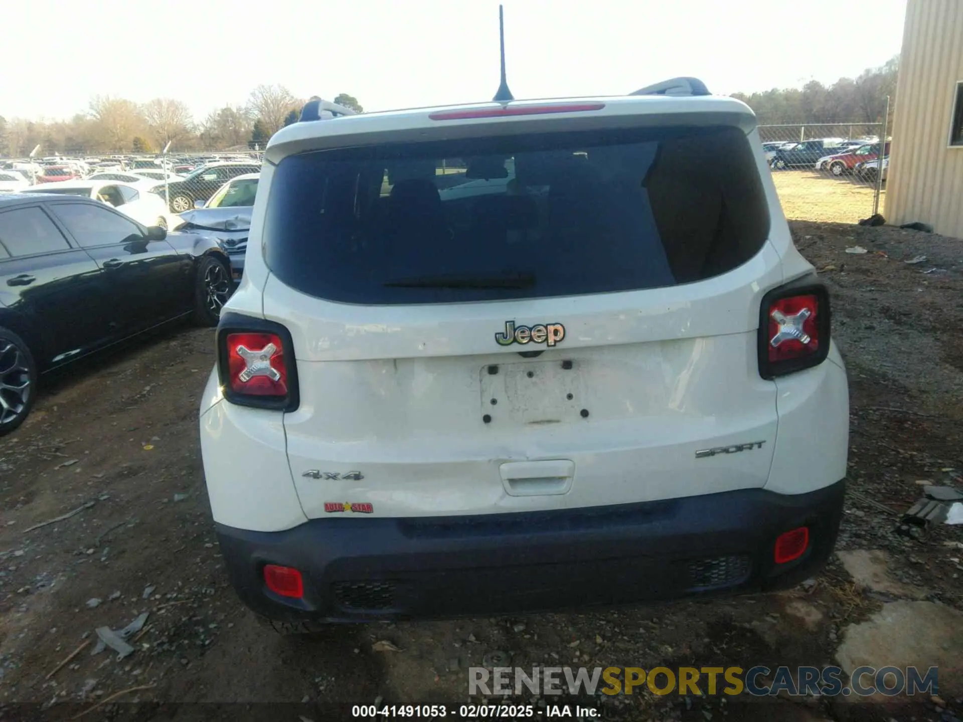 16 Photograph of a damaged car ZACNJBAB1LPL03878 JEEP RENEGADE 2020