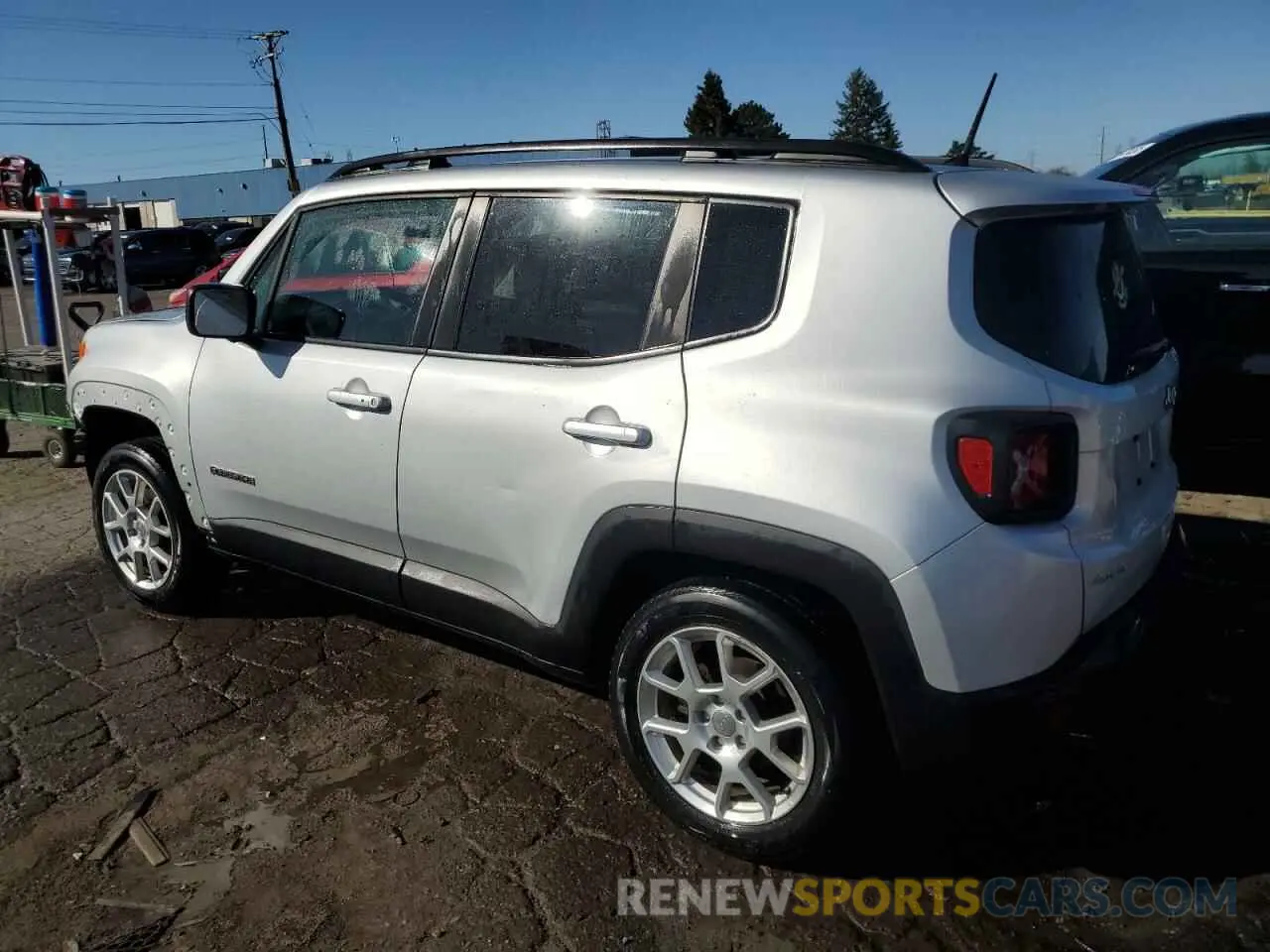 2 Photograph of a damaged car ZACNJBAB1LPL06585 JEEP RENEGADE 2020