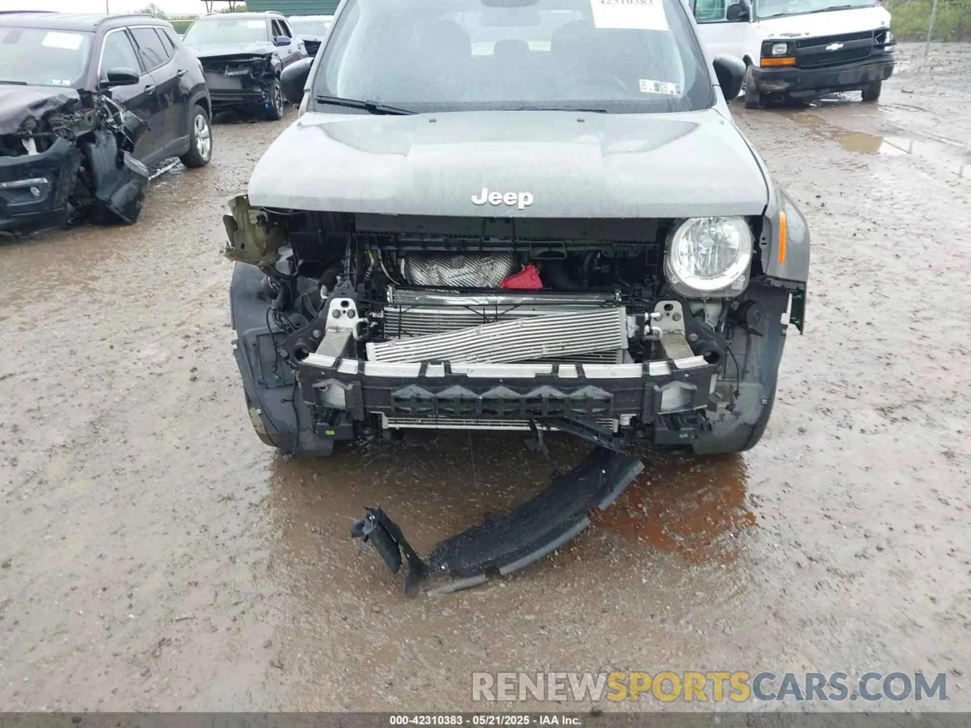 6 Photograph of a damaged car ZACNJBAB1LPL94733 JEEP RENEGADE 2020