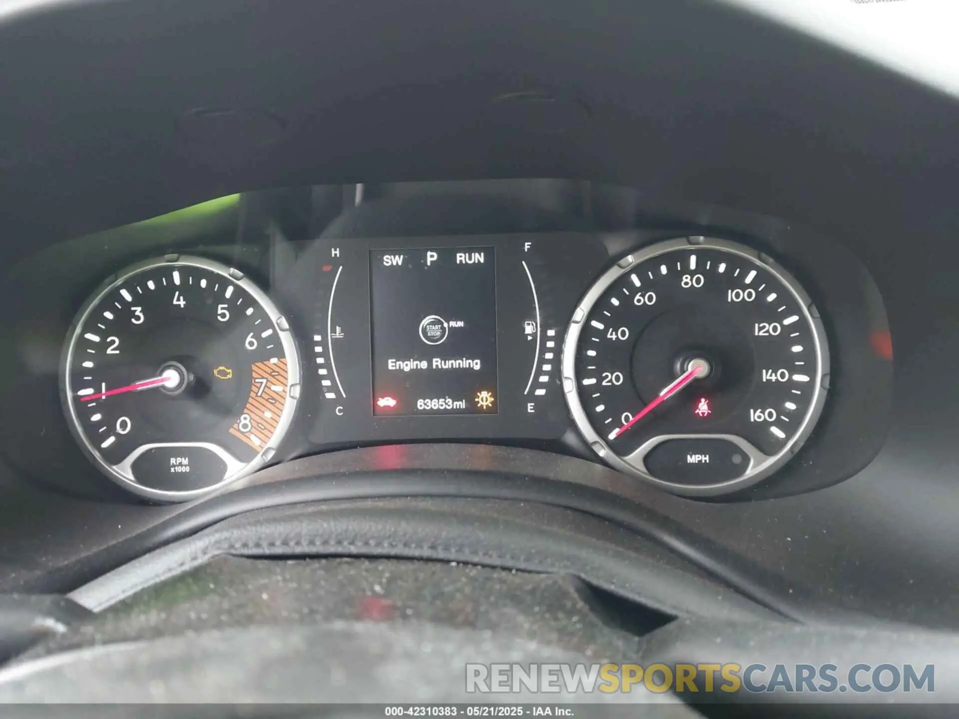 7 Photograph of a damaged car ZACNJBAB1LPL94733 JEEP RENEGADE 2020