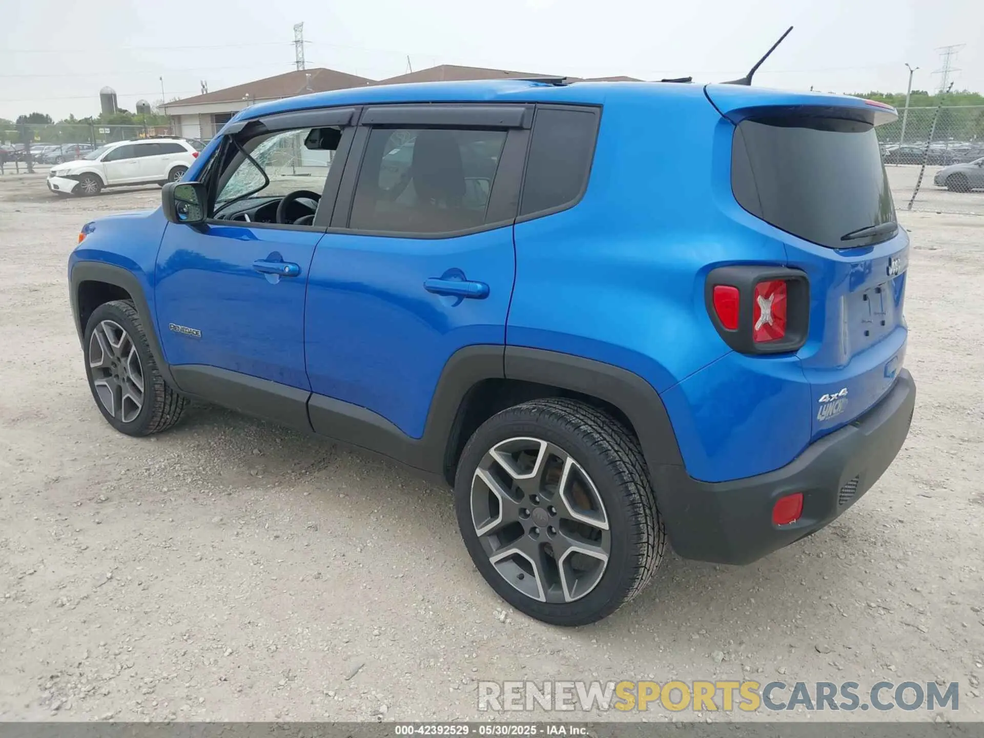 3 Photograph of a damaged car ZACNJBAB1LPL99916 JEEP RENEGADE 2020