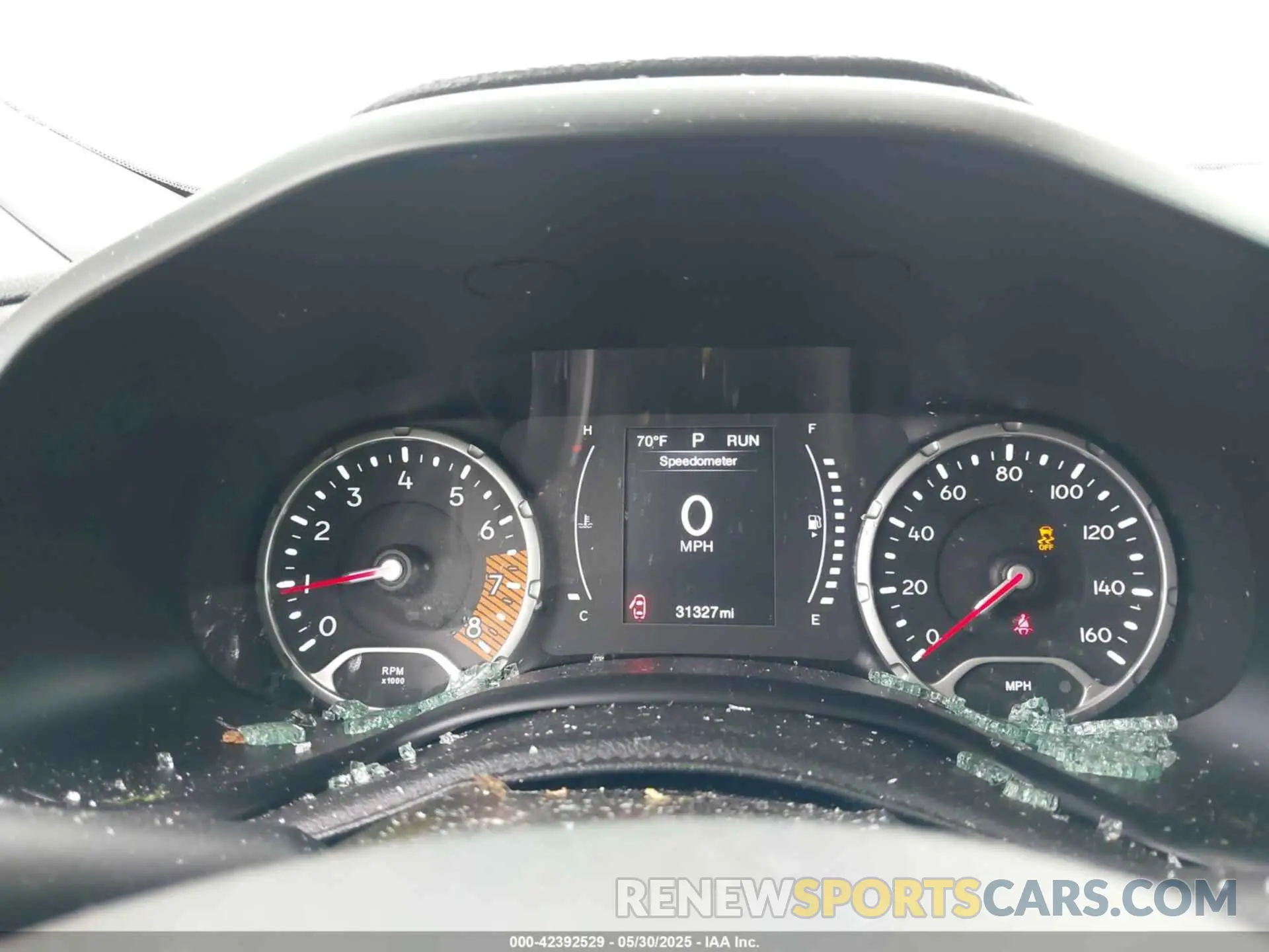 7 Photograph of a damaged car ZACNJBAB1LPL99916 JEEP RENEGADE 2020