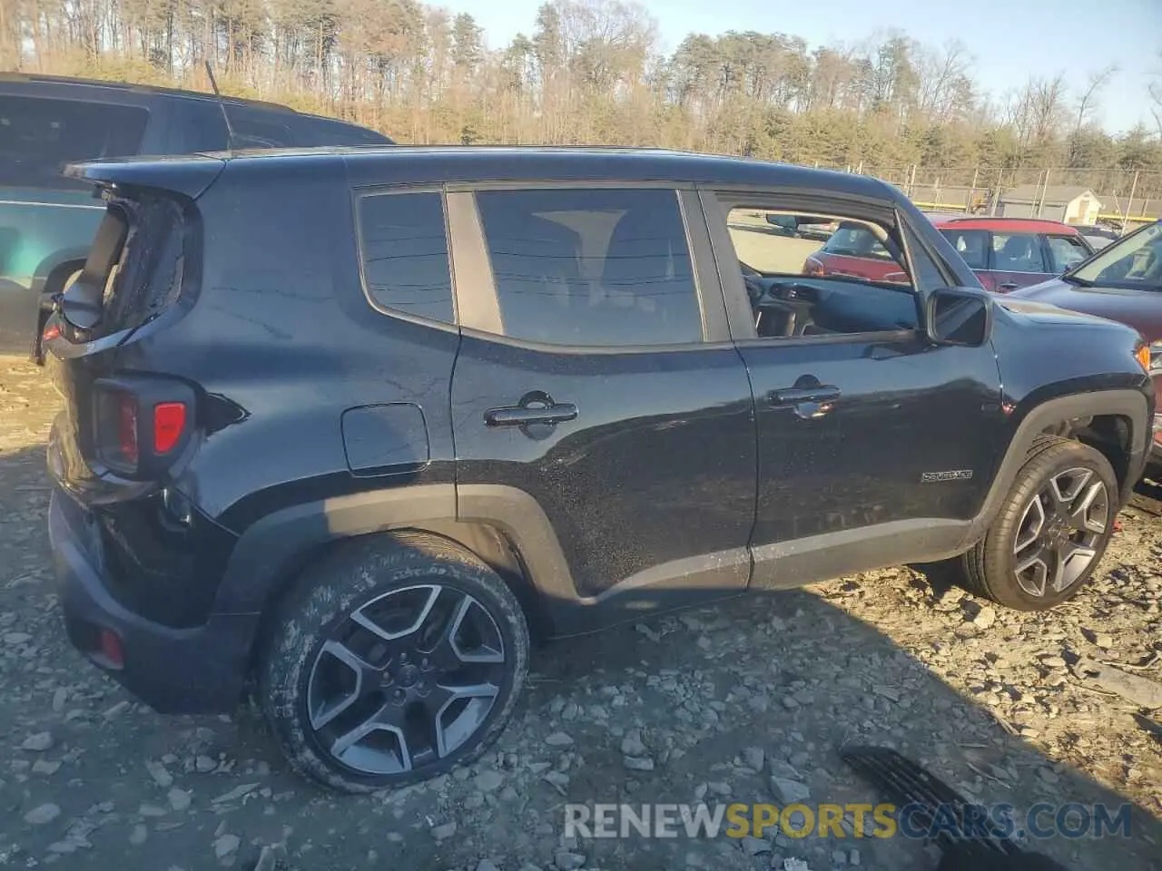 3 Photograph of a damaged car ZACNJBAB1LPM28489 JEEP RENEGADE 2020