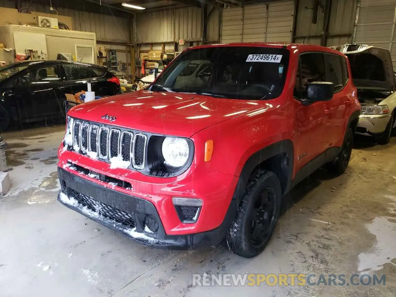 1 Photograph of a damaged car ZACNJBAB2LPK96116 JEEP RENEGADE 2020