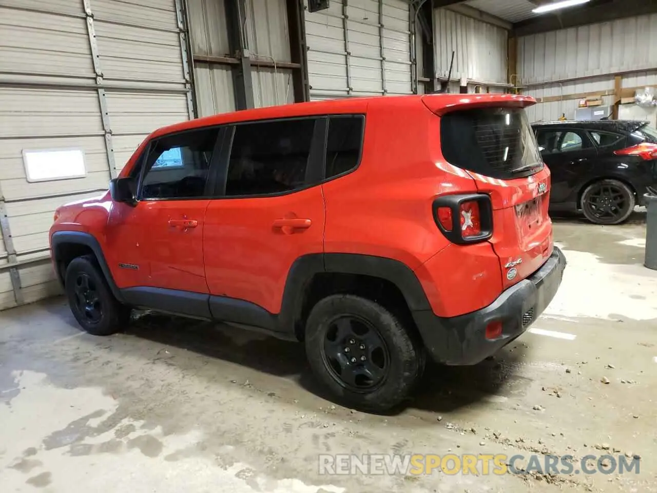 2 Photograph of a damaged car ZACNJBAB2LPK96116 JEEP RENEGADE 2020