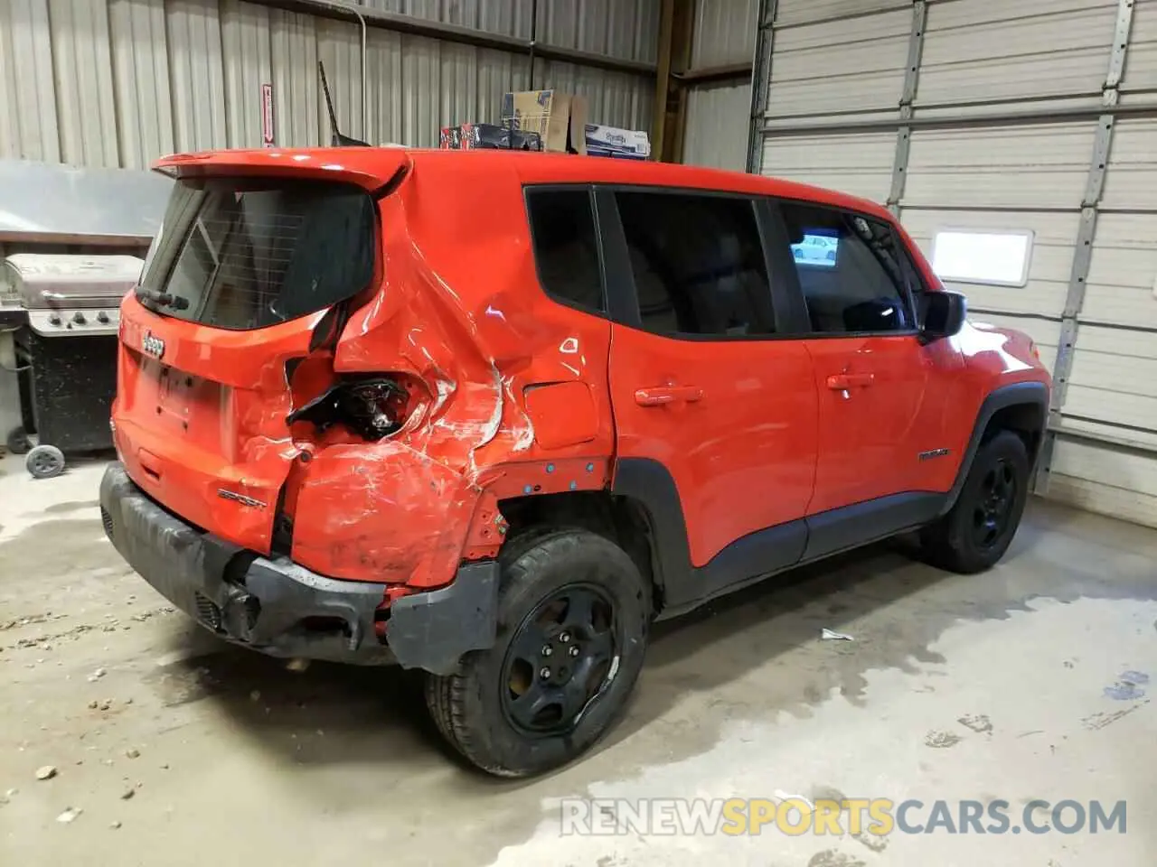 3 Photograph of a damaged car ZACNJBAB2LPK96116 JEEP RENEGADE 2020