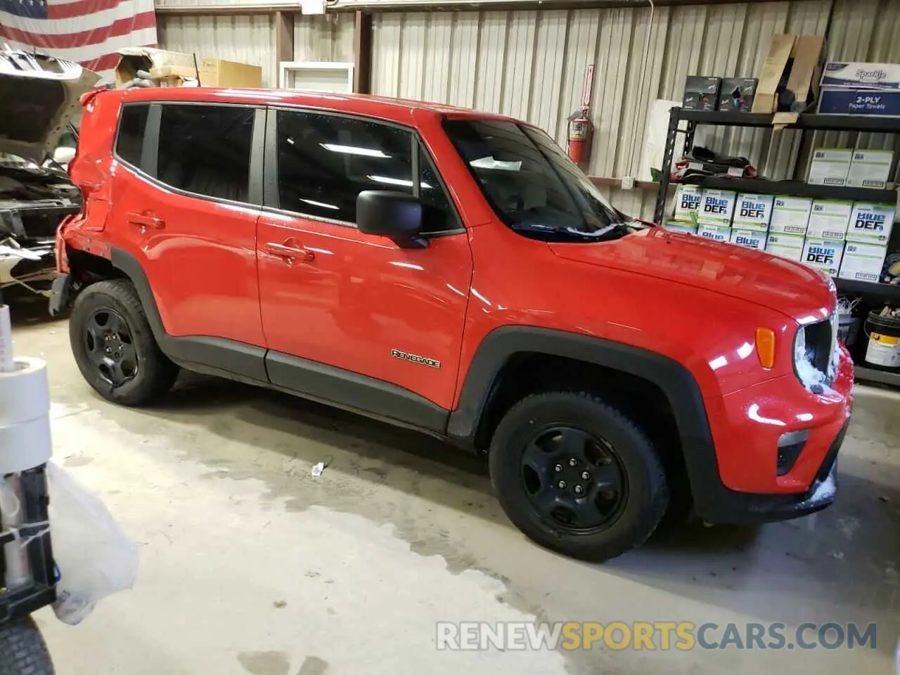 4 Photograph of a damaged car ZACNJBAB2LPK96116 JEEP RENEGADE 2020