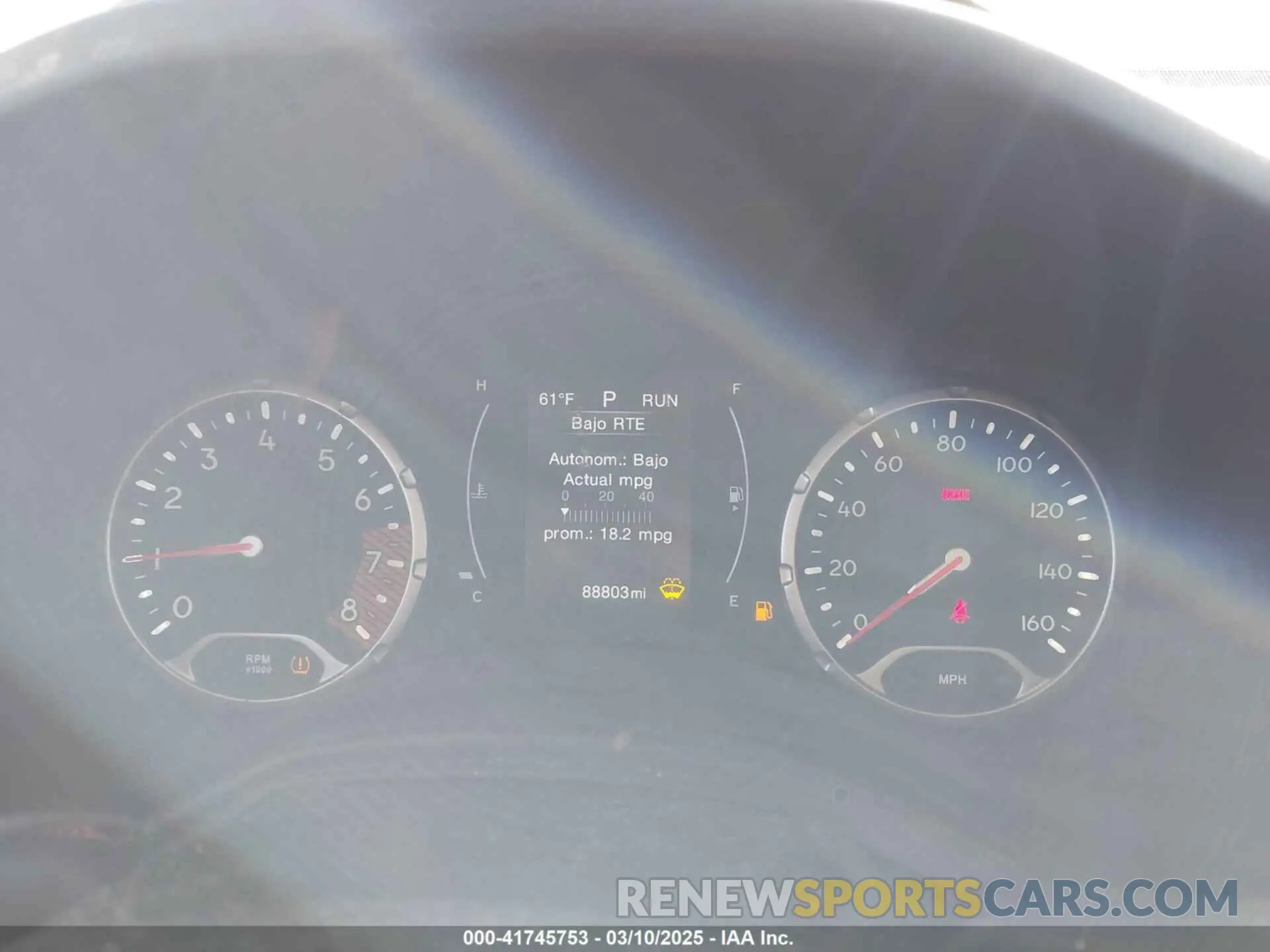 7 Photograph of a damaged car ZACNJBAB2LPL00570 JEEP RENEGADE 2020
