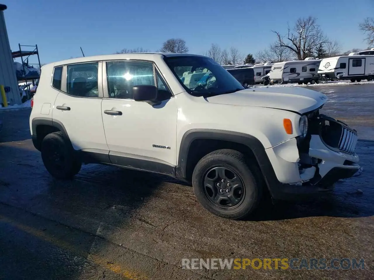 4 Photograph of a damaged car ZACNJBAB3LPK96545 JEEP RENEGADE 2020