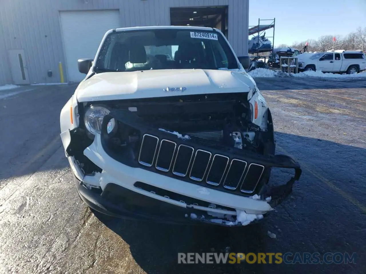 5 Photograph of a damaged car ZACNJBAB3LPK96545 JEEP RENEGADE 2020