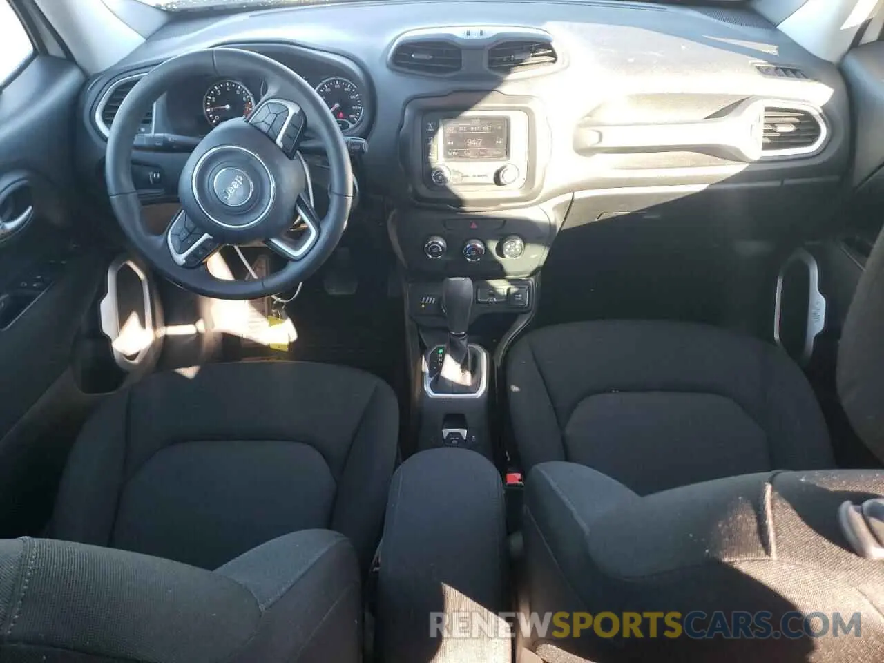 8 Photograph of a damaged car ZACNJBAB3LPK96545 JEEP RENEGADE 2020