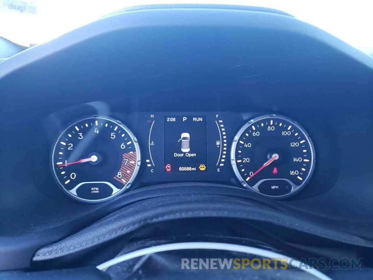 9 Photograph of a damaged car ZACNJBAB3LPK96545 JEEP RENEGADE 2020