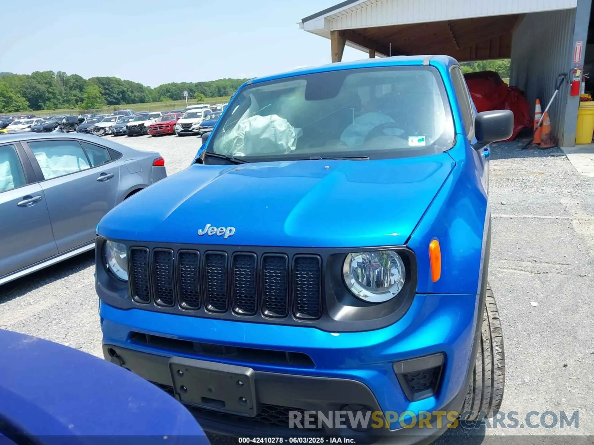 12 Photograph of a damaged car ZACNJBAB3LPL87850 JEEP RENEGADE 2020