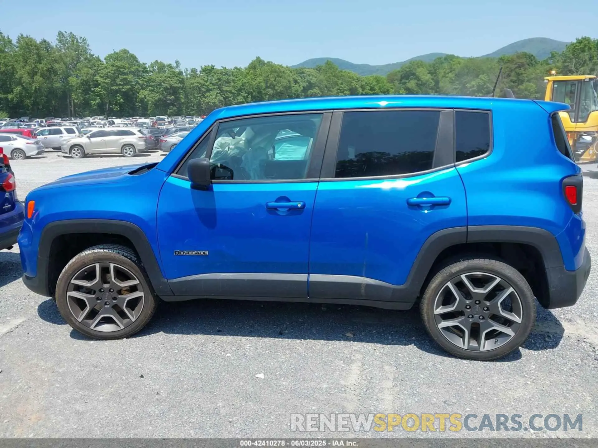 14 Photograph of a damaged car ZACNJBAB3LPL87850 JEEP RENEGADE 2020