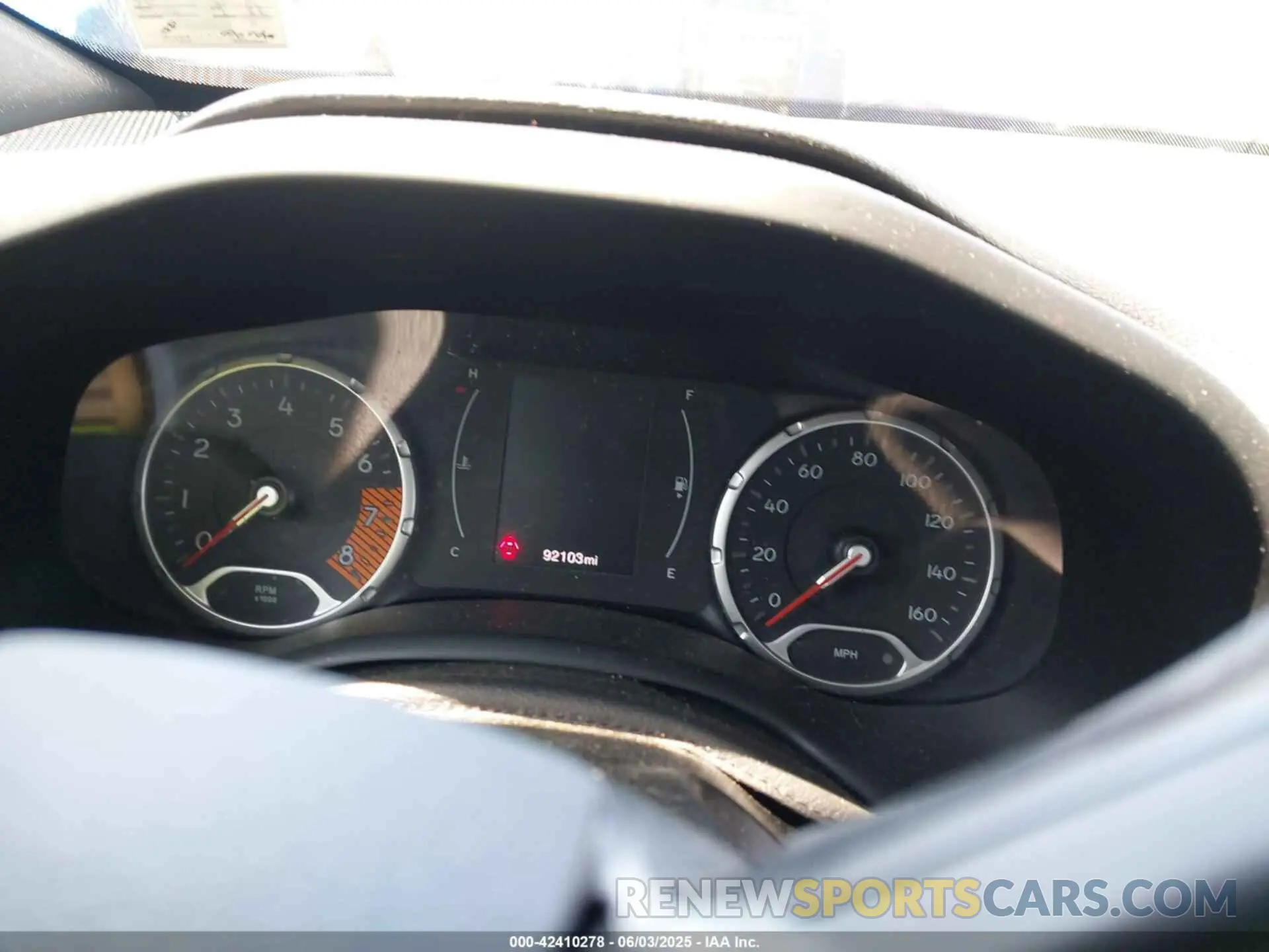 15 Photograph of a damaged car ZACNJBAB3LPL87850 JEEP RENEGADE 2020