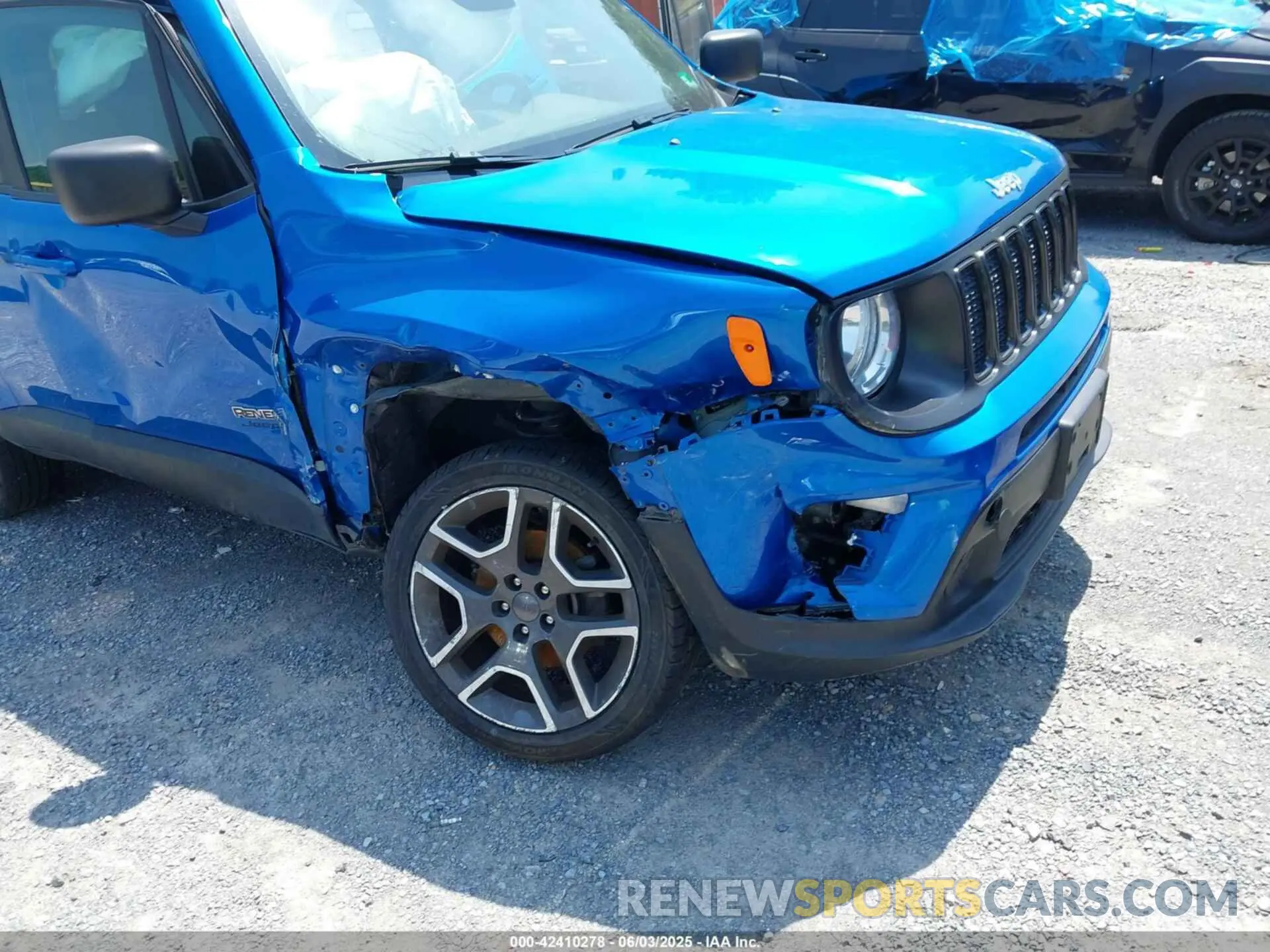 6 Photograph of a damaged car ZACNJBAB3LPL87850 JEEP RENEGADE 2020