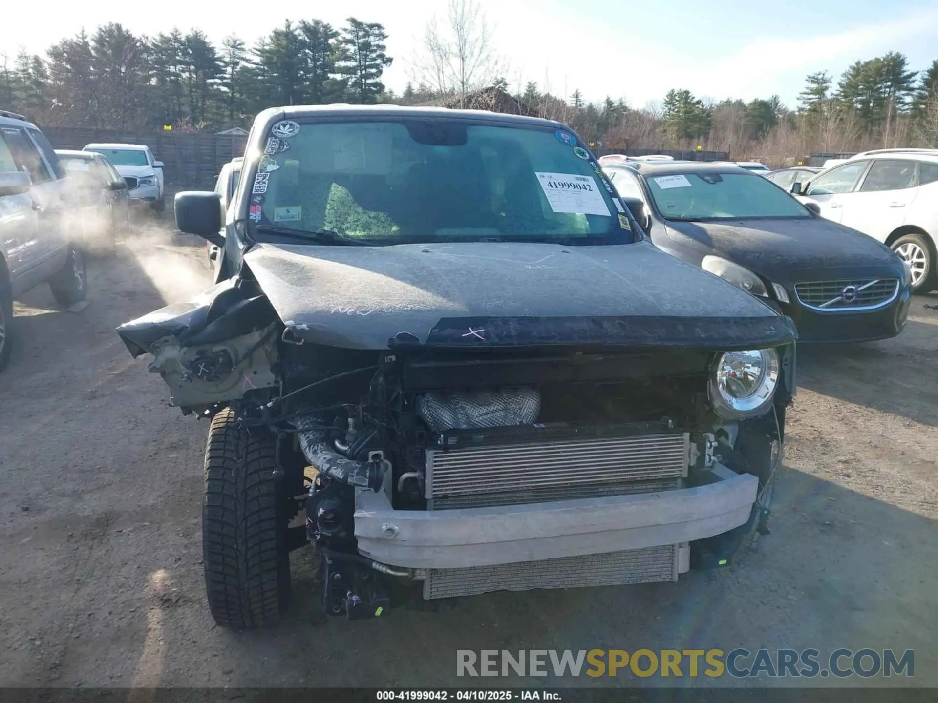 13 Photograph of a damaged car ZACNJBAB4LPL22263 JEEP RENEGADE 2020