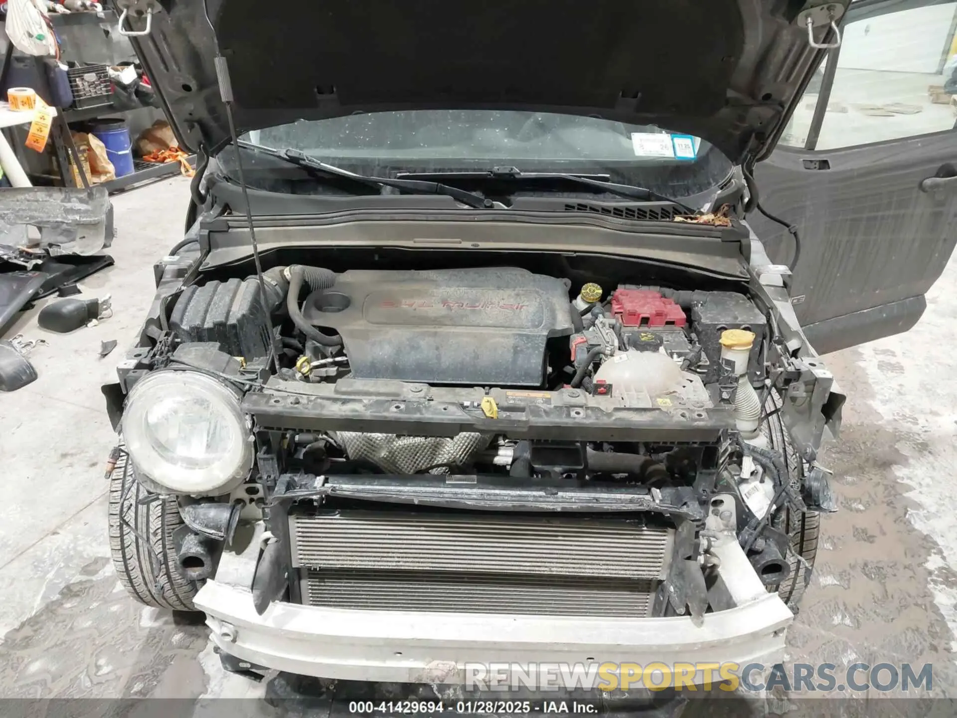 10 Photograph of a damaged car ZACNJBAB5LPL22109 JEEP RENEGADE 2020