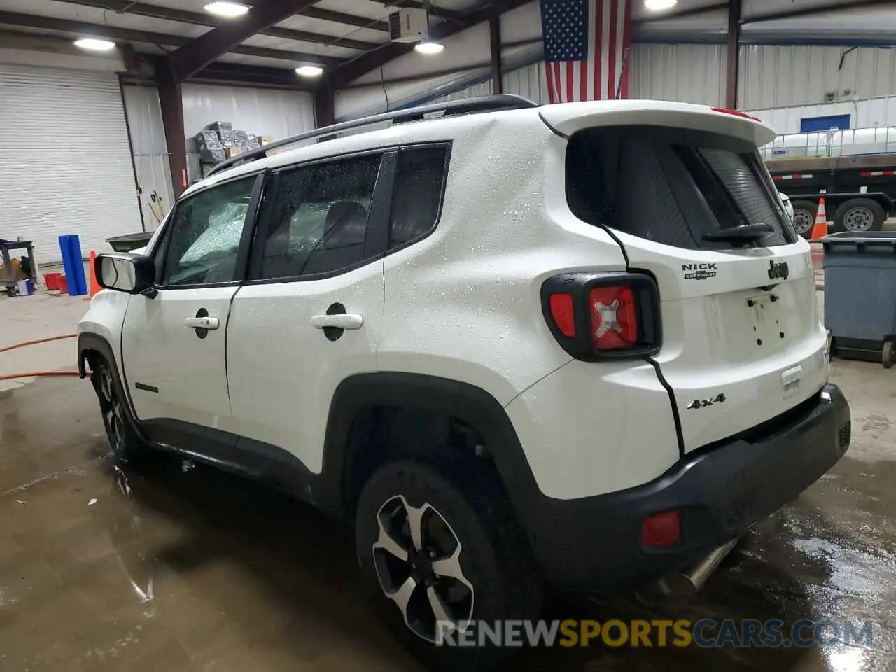 2 Photograph of a damaged car ZACNJBAB5LPL67390 JEEP RENEGADE 2020