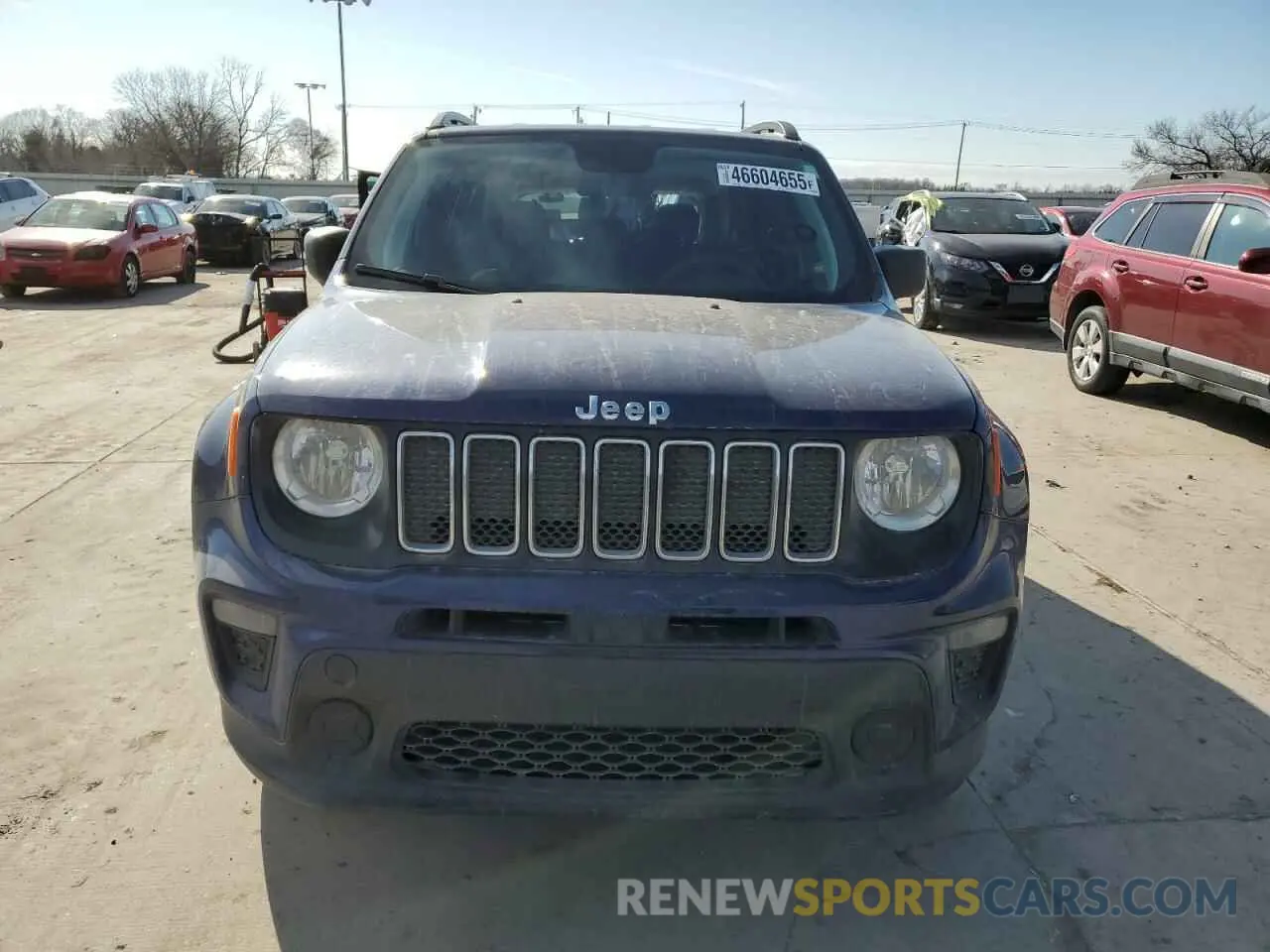 5 Photograph of a damaged car ZACNJBAB5LPL71083 JEEP RENEGADE 2020
