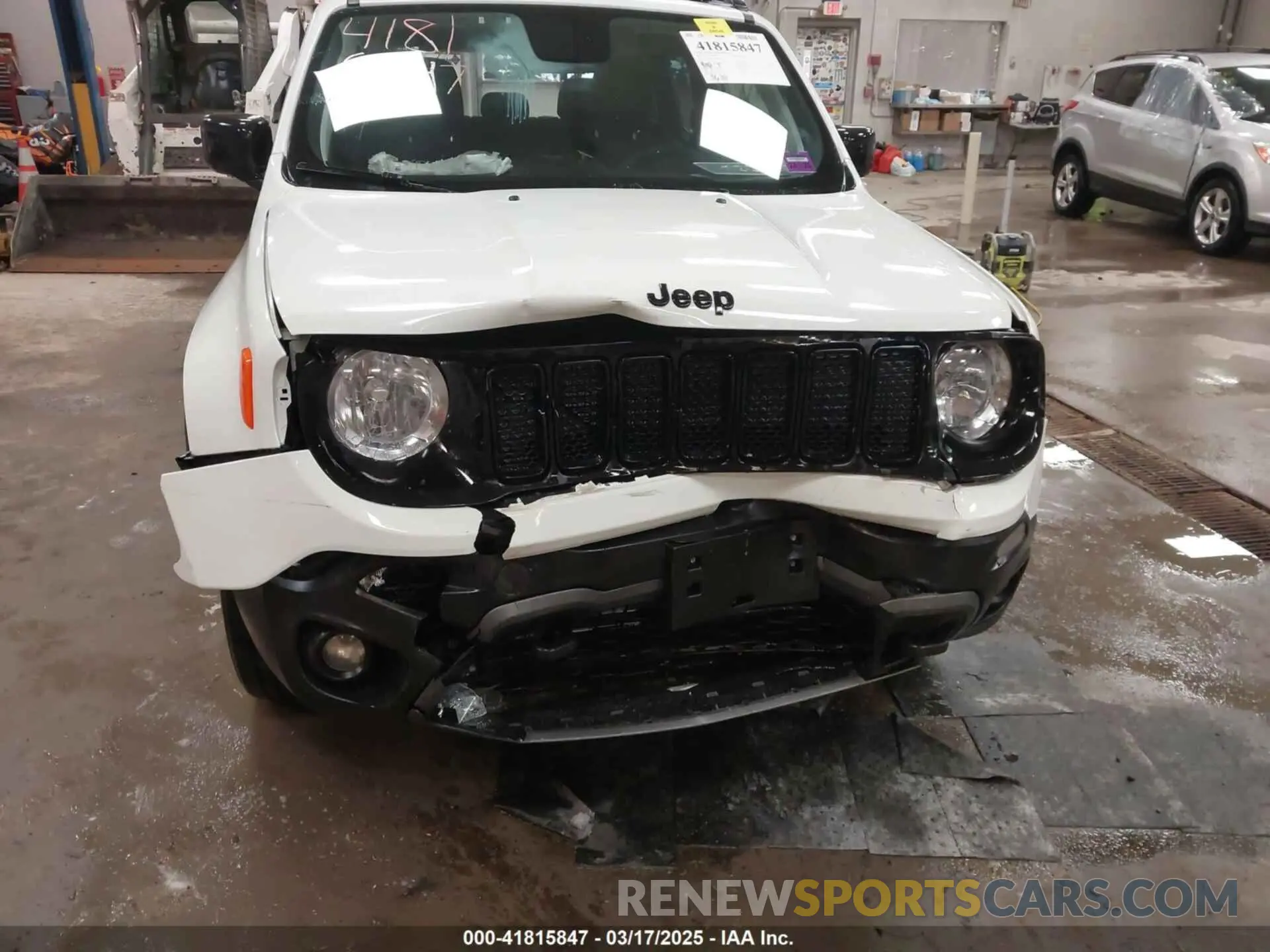 6 Photograph of a damaged car ZACNJBAB6LPL92993 JEEP RENEGADE 2020