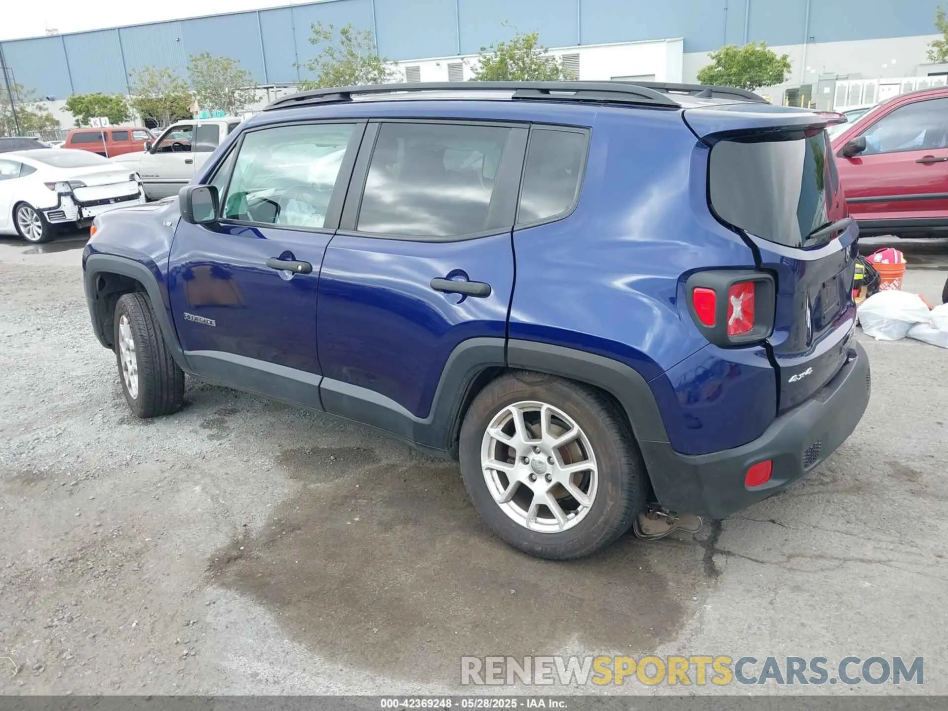 3 Photograph of a damaged car ZACNJBAB7LPL21897 JEEP RENEGADE 2020