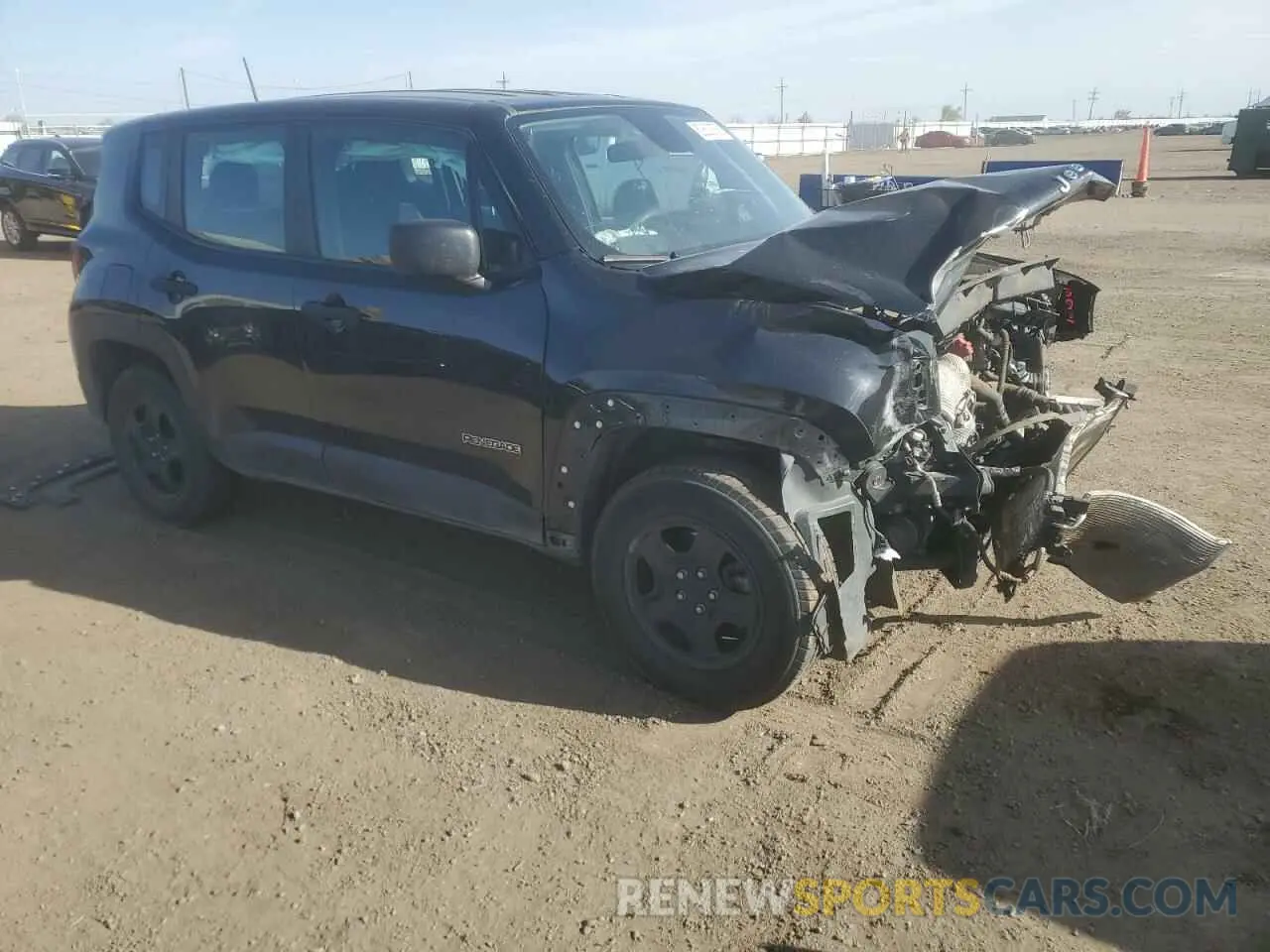 4 Photograph of a damaged car ZACNJBAB7LPL64488 JEEP RENEGADE 2020