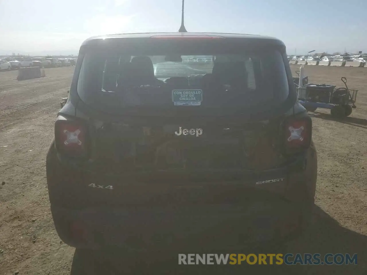 6 Photograph of a damaged car ZACNJBAB7LPL64488 JEEP RENEGADE 2020
