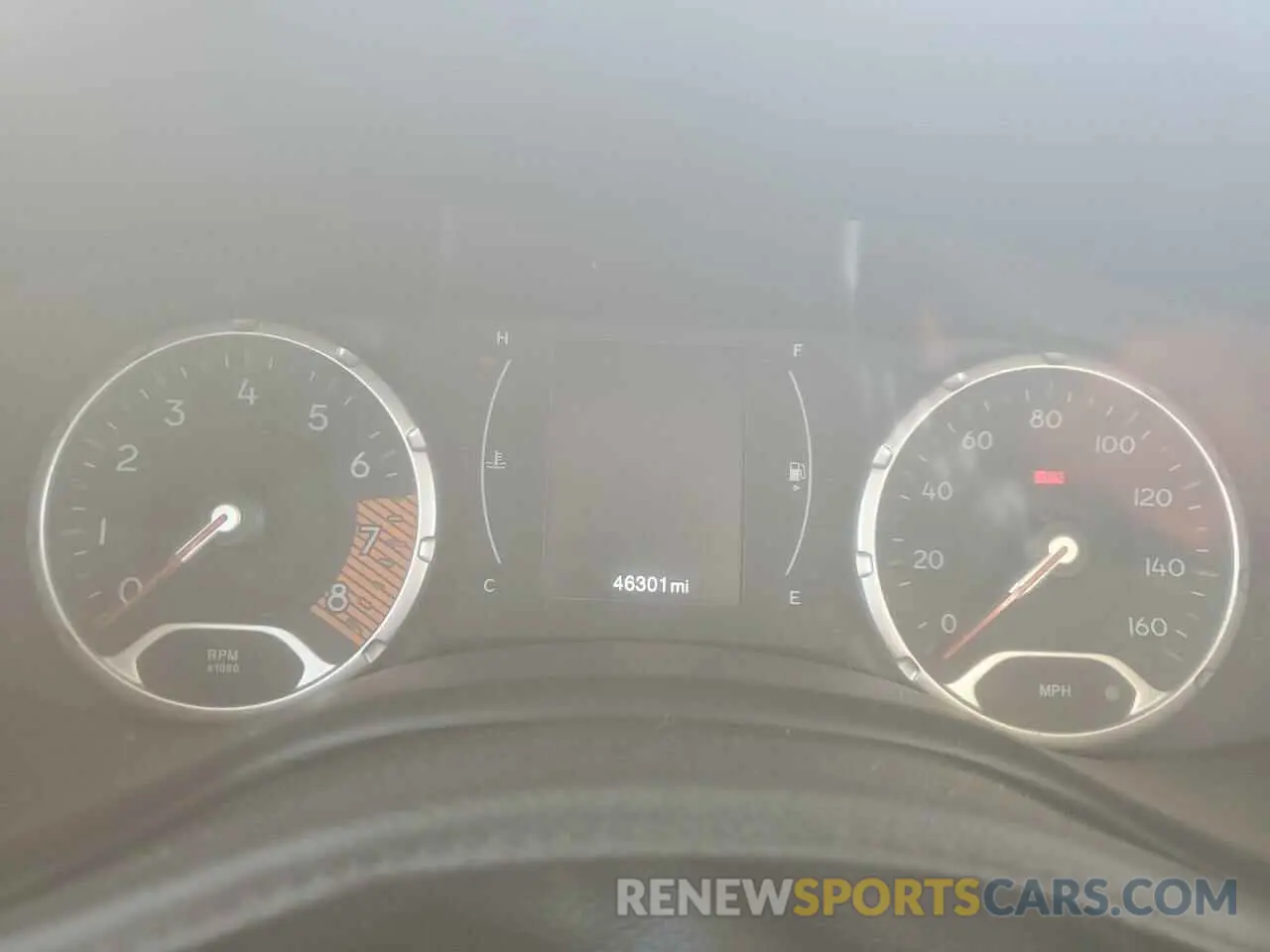 9 Photograph of a damaged car ZACNJBAB7LPL64488 JEEP RENEGADE 2020