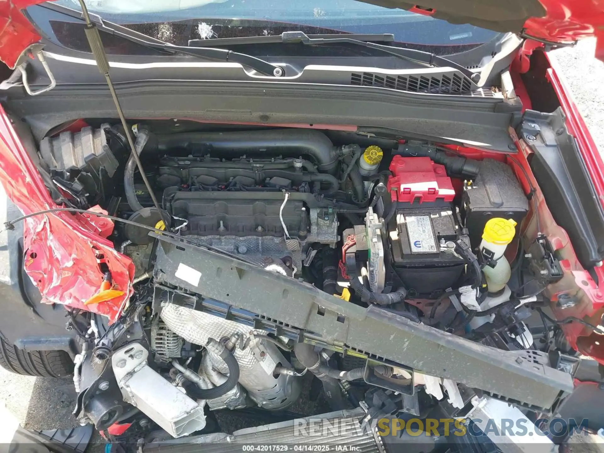 10 Photograph of a damaged car ZACNJBAB7LPL75071 JEEP RENEGADE 2020