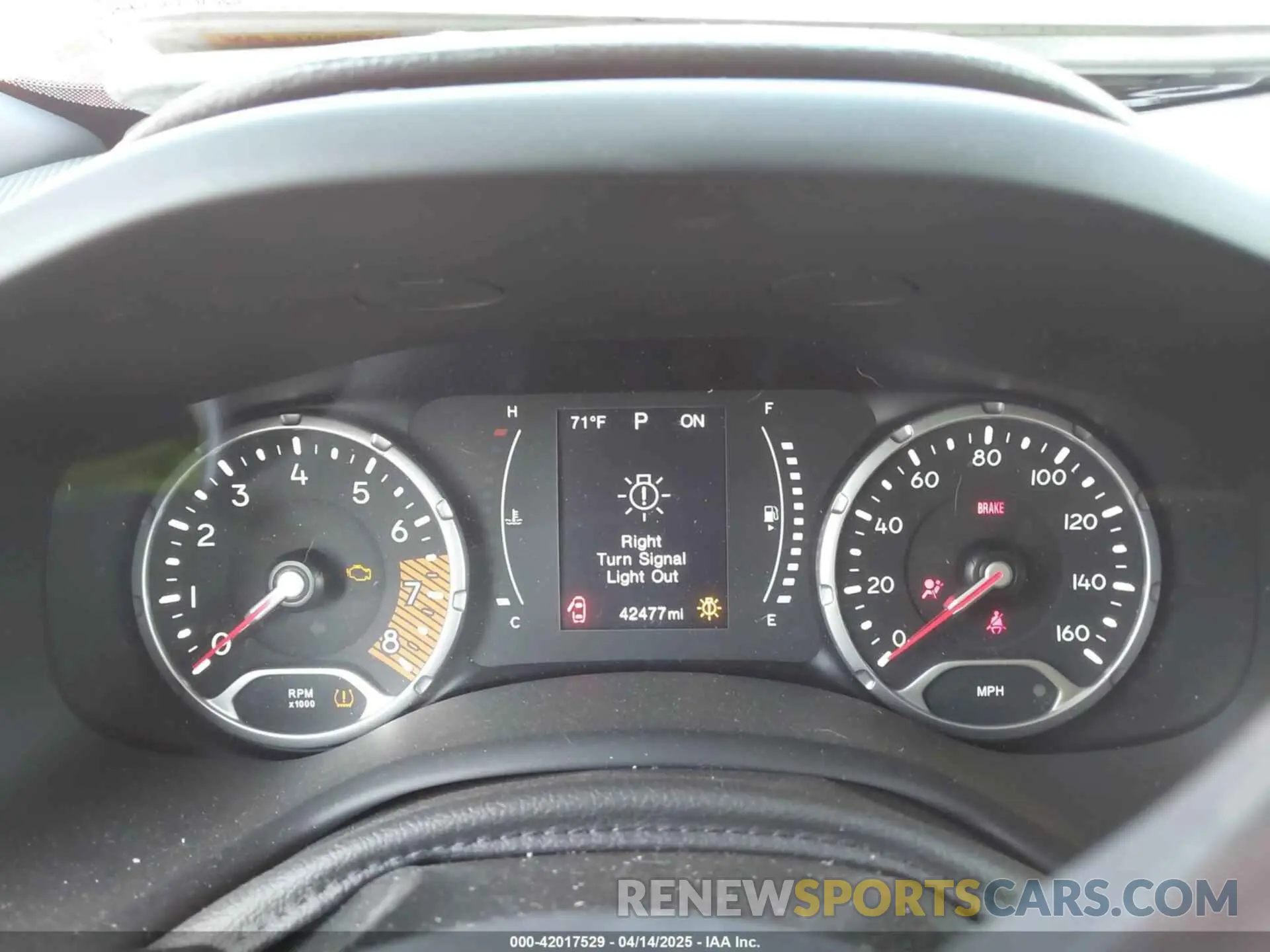 7 Photograph of a damaged car ZACNJBAB7LPL75071 JEEP RENEGADE 2020