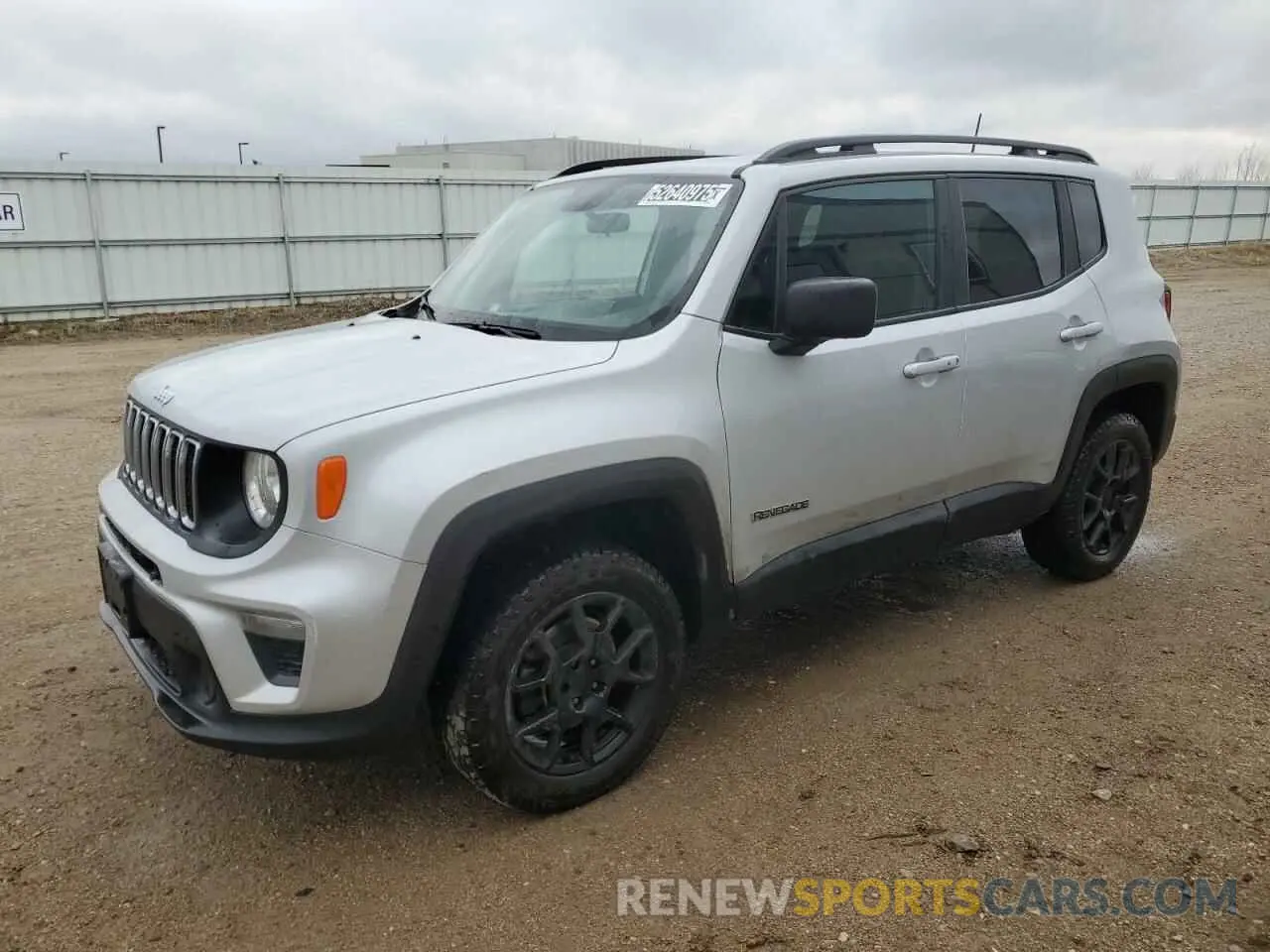 1 Photograph of a damaged car ZACNJBAB8LPL60580 JEEP RENEGADE 2020