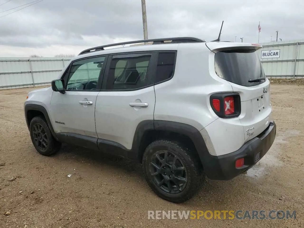 2 Photograph of a damaged car ZACNJBAB8LPL60580 JEEP RENEGADE 2020