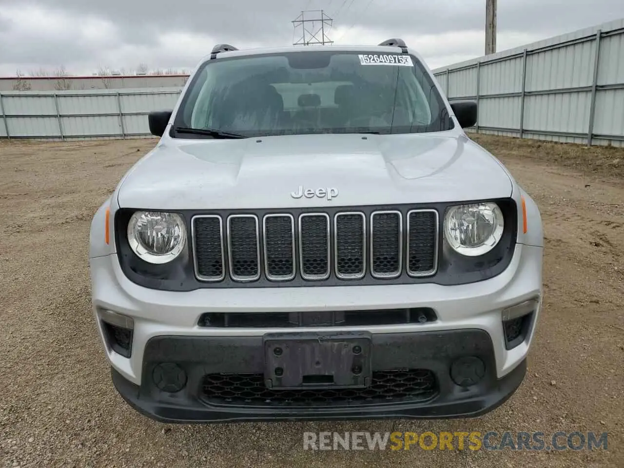 5 Photograph of a damaged car ZACNJBAB8LPL60580 JEEP RENEGADE 2020