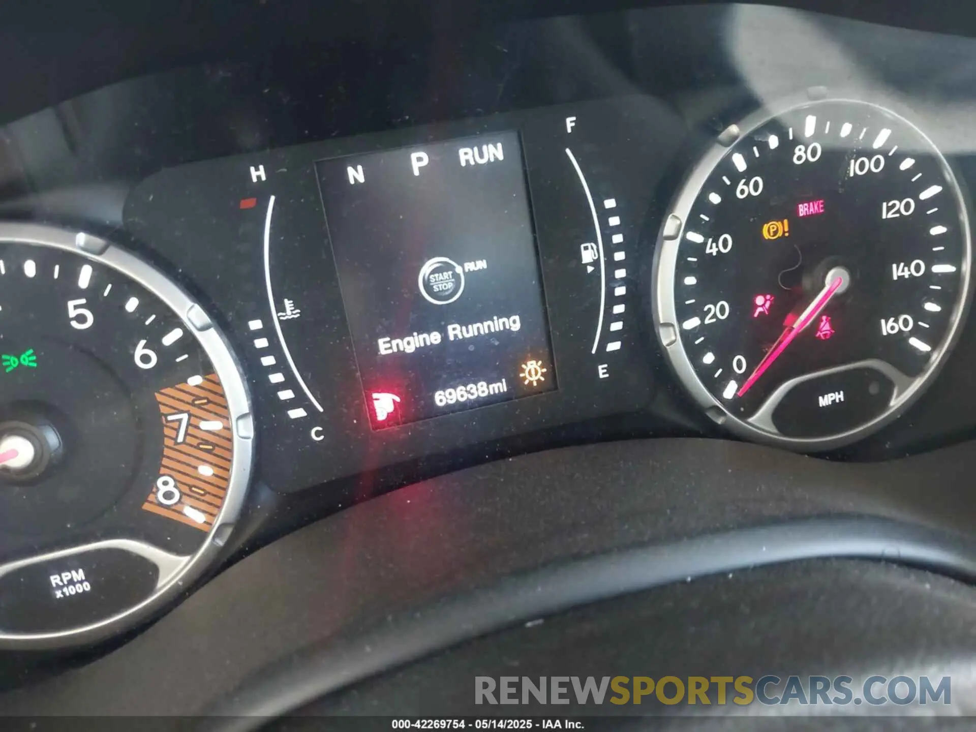 15 Photograph of a damaged car ZACNJBAB9LPL76867 JEEP RENEGADE 2020