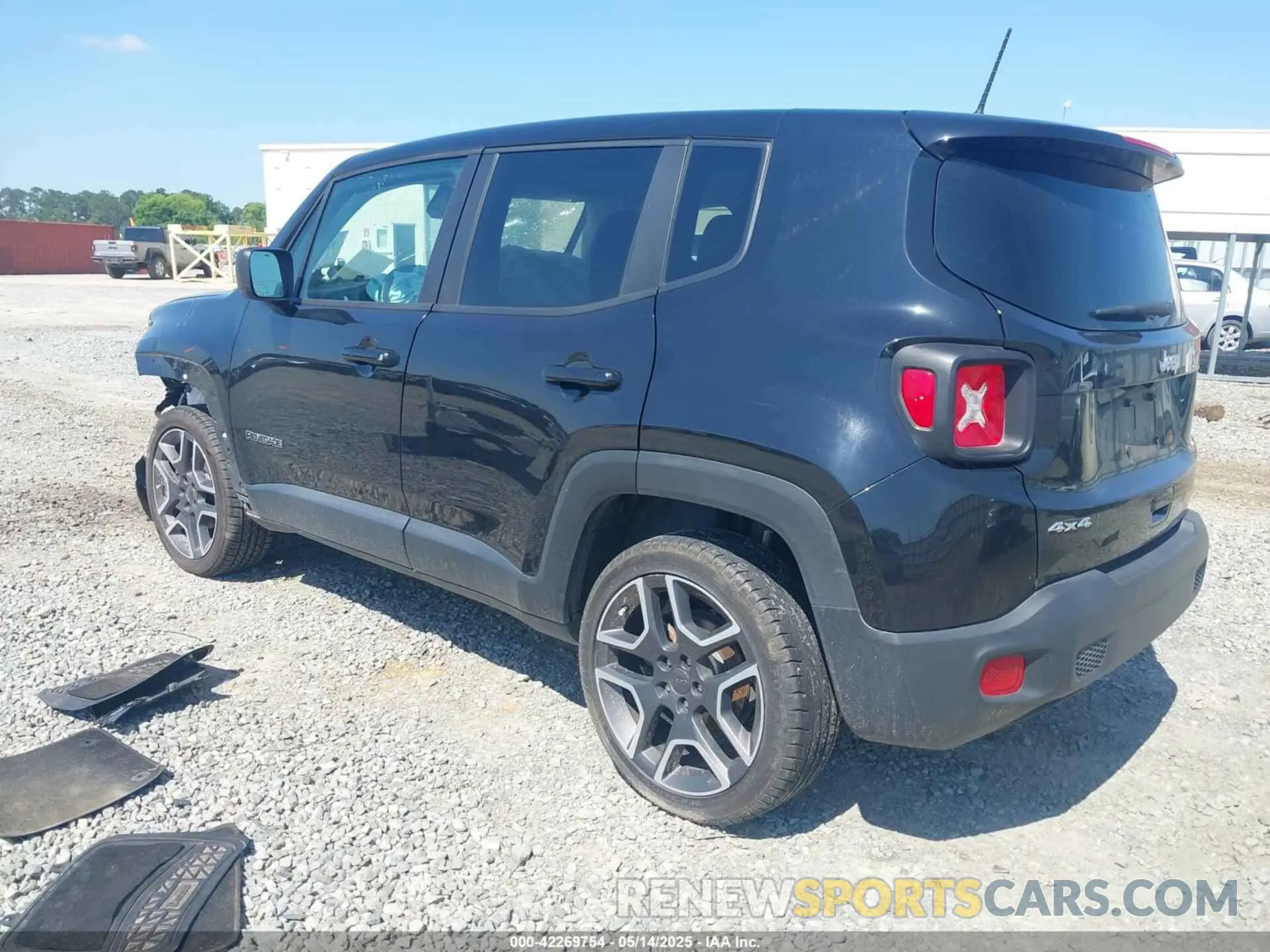 3 Photograph of a damaged car ZACNJBAB9LPL76867 JEEP RENEGADE 2020