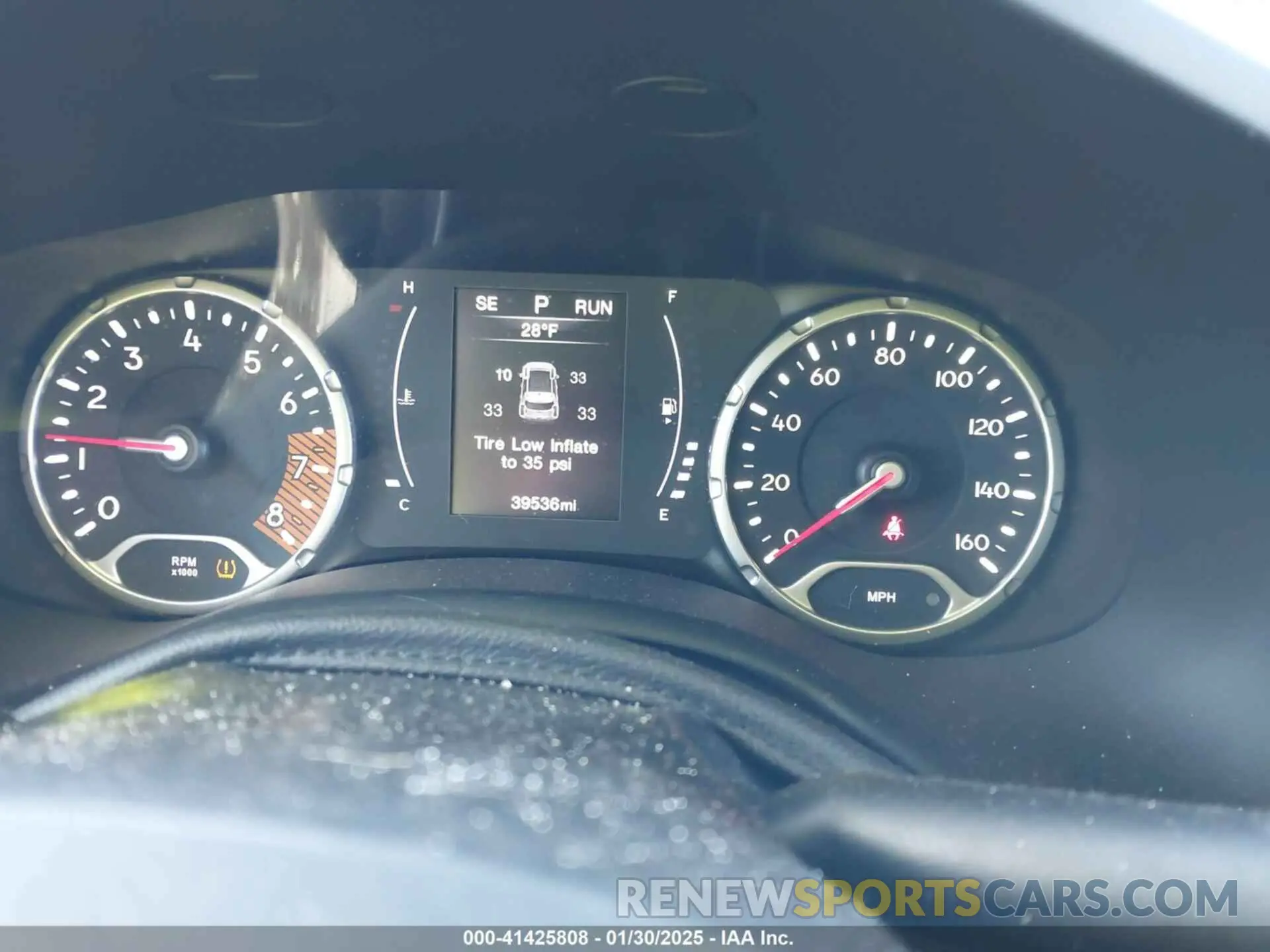 7 Photograph of a damaged car ZACNJBB10LPK99487 JEEP RENEGADE 2020