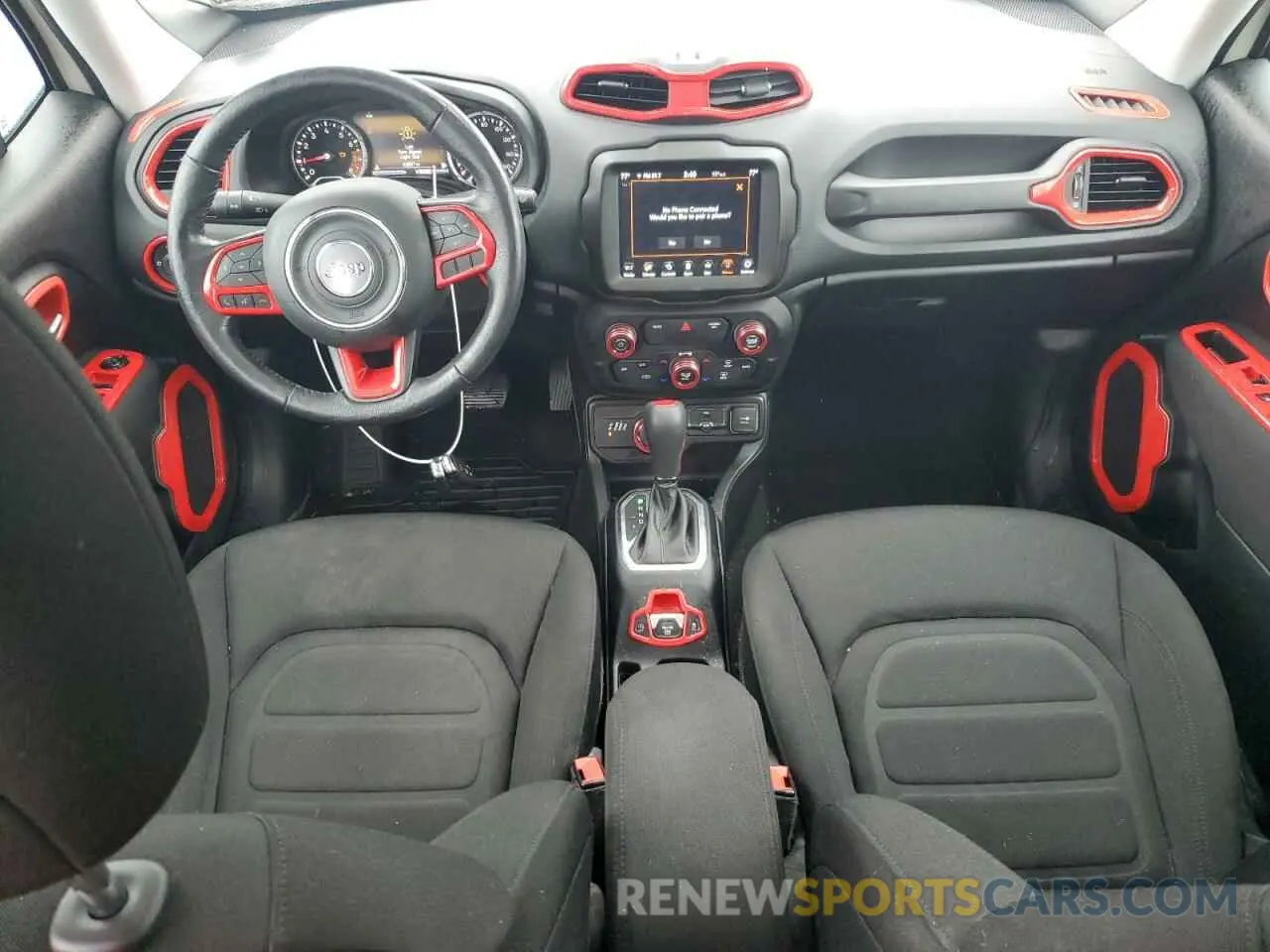 8 Photograph of a damaged car ZACNJBB11LPL16507 JEEP RENEGADE 2020