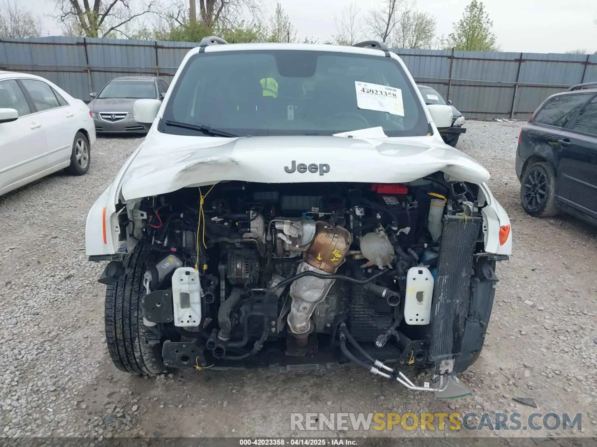 13 Photograph of a damaged car ZACNJBB11LPM04232 JEEP RENEGADE 2020