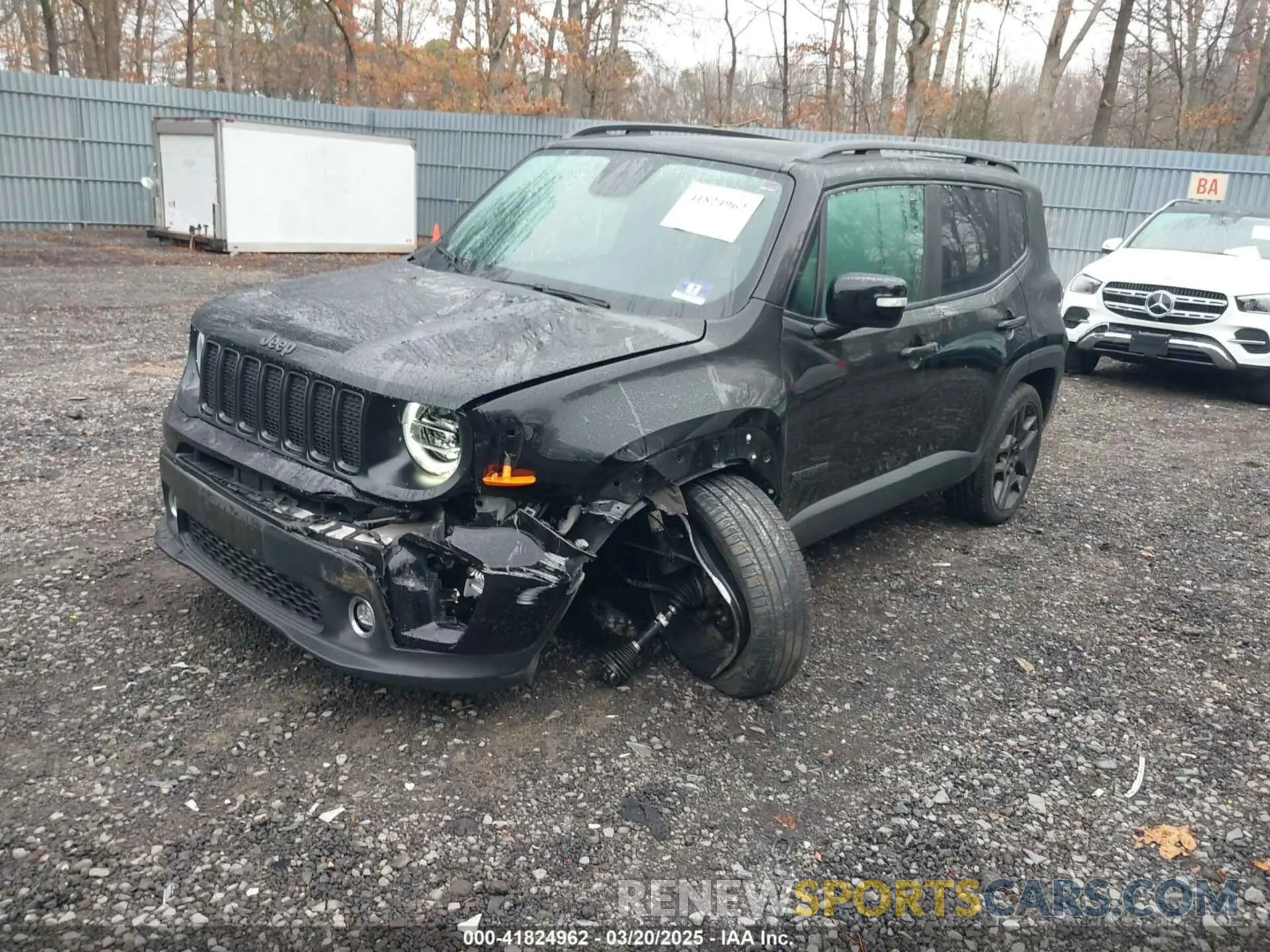 2 Photograph of a damaged car ZACNJBB1XLPL61557 JEEP RENEGADE 2020