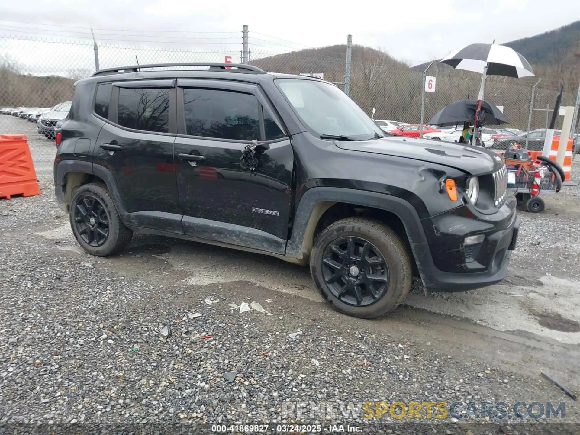 1 Photograph of a damaged car ZACNJBBB0LPL10528 JEEP RENEGADE 2020