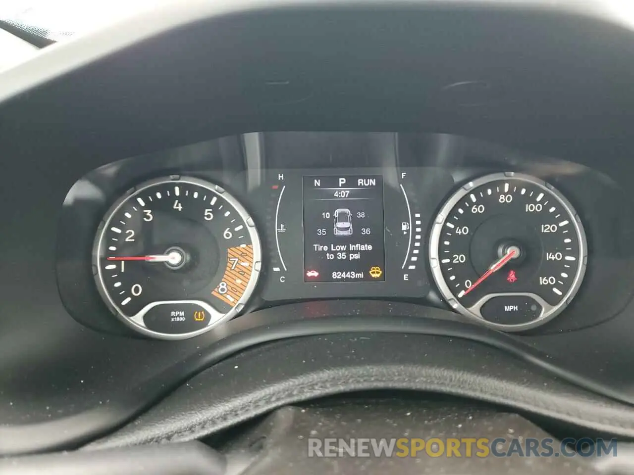9 Photograph of a damaged car ZACNJBBB0LPL34764 JEEP RENEGADE 2020