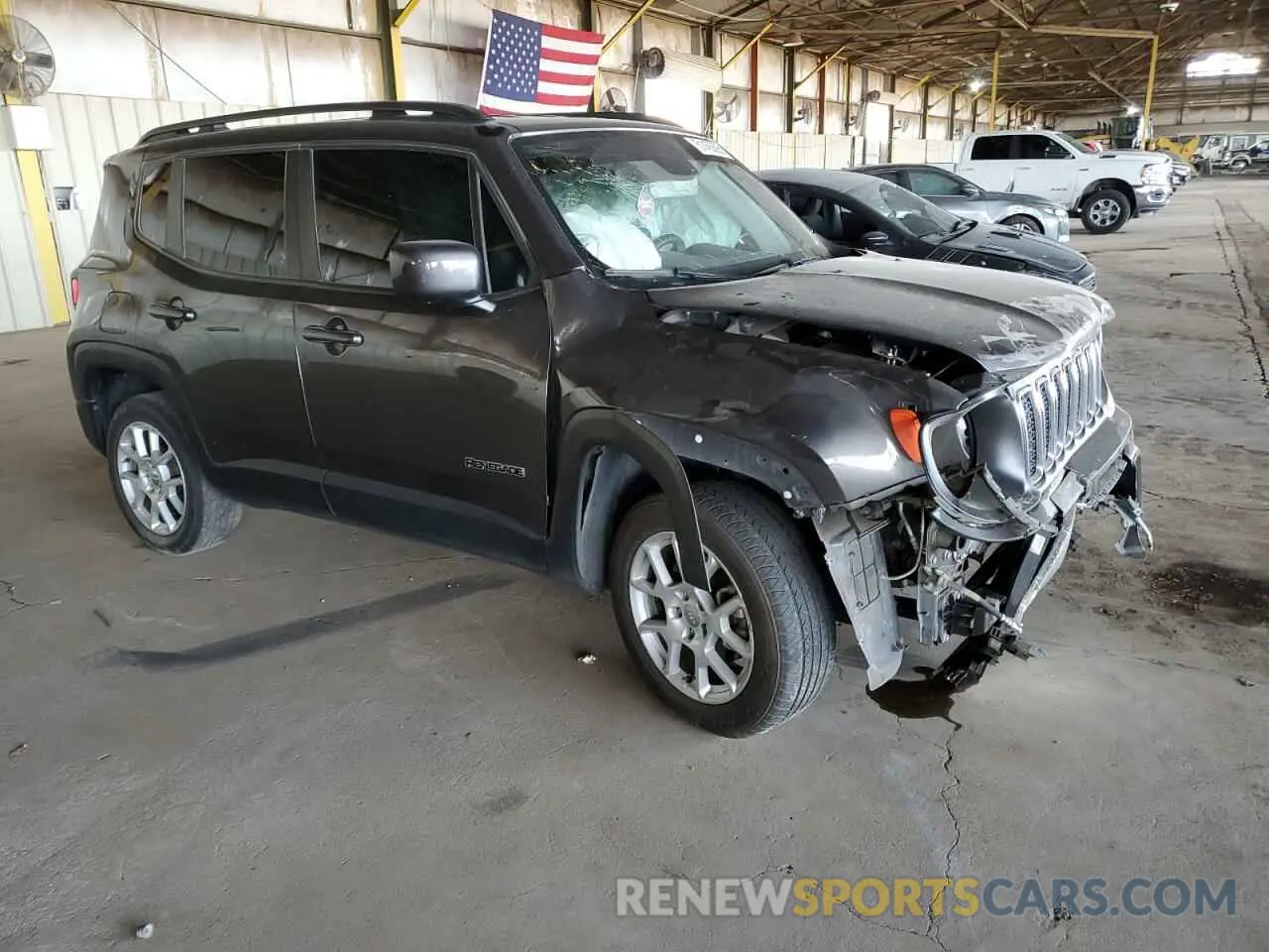 4 Photograph of a damaged car ZACNJBBB0LPL65397 JEEP RENEGADE 2020