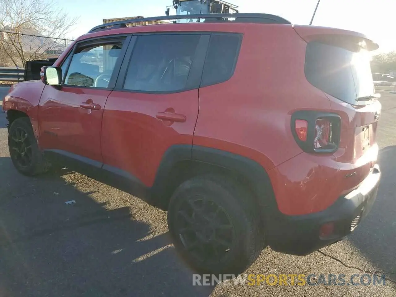 2 Photograph of a damaged car ZACNJBBB0LPL74519 JEEP RENEGADE 2020