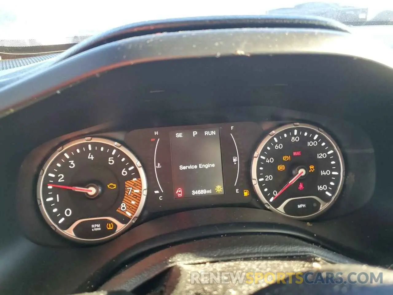 9 Photograph of a damaged car ZACNJBBB0LPL74519 JEEP RENEGADE 2020