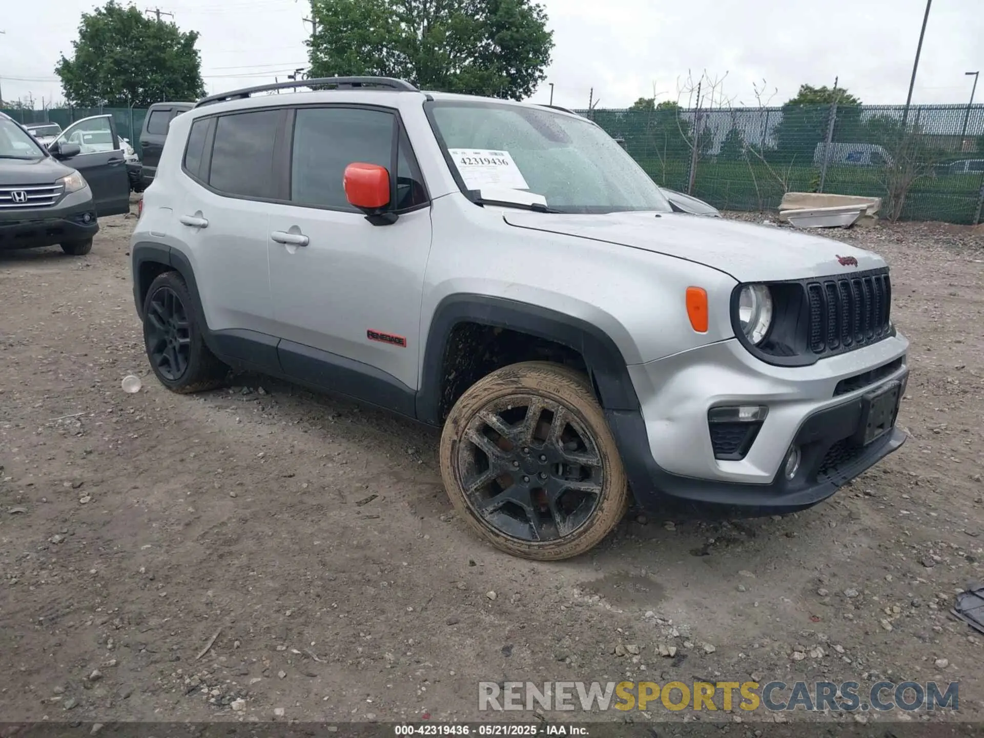 1 Photograph of a damaged car ZACNJBBB0LPL76965 JEEP RENEGADE 2020